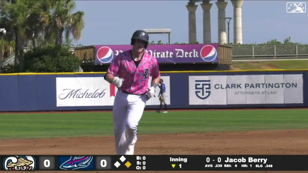 Jacob Berry's two-run homer, 08/06/2023