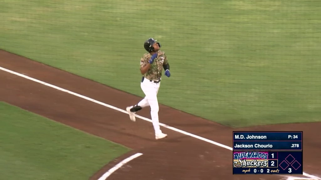 Jacob Amaya Clobbers a Solo Home Run!