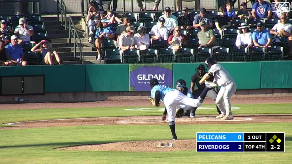 Dunedin Blue Jays catcher Sammy Hernandez (30) throws to first base during  an MiLB Florida State League baseball game against the Tampa Tarpons on  April 13, 2023 at TD Ballpark in Dunedin