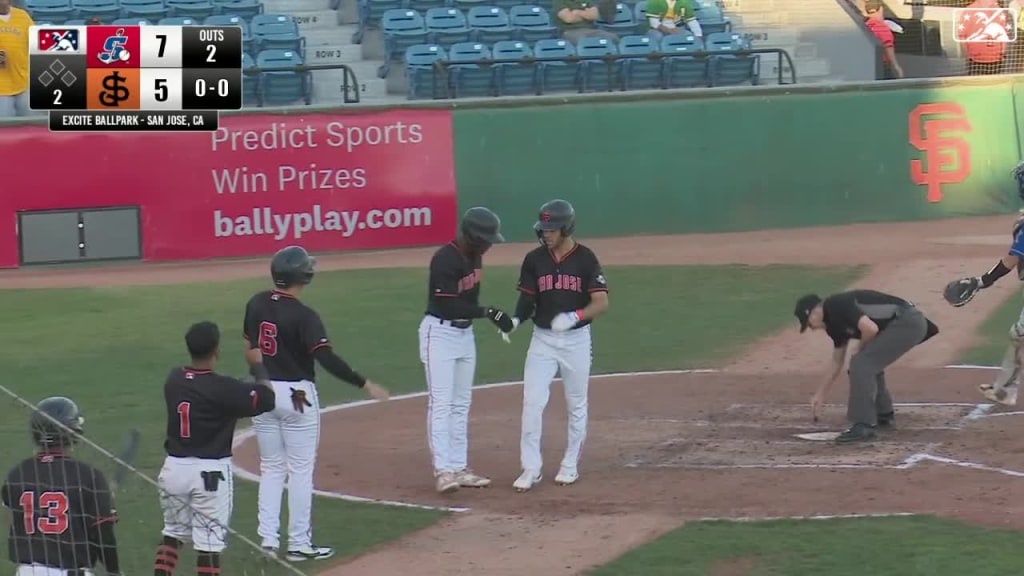 Giants' McCray hits grand slam | 08/12/2022 | Giants