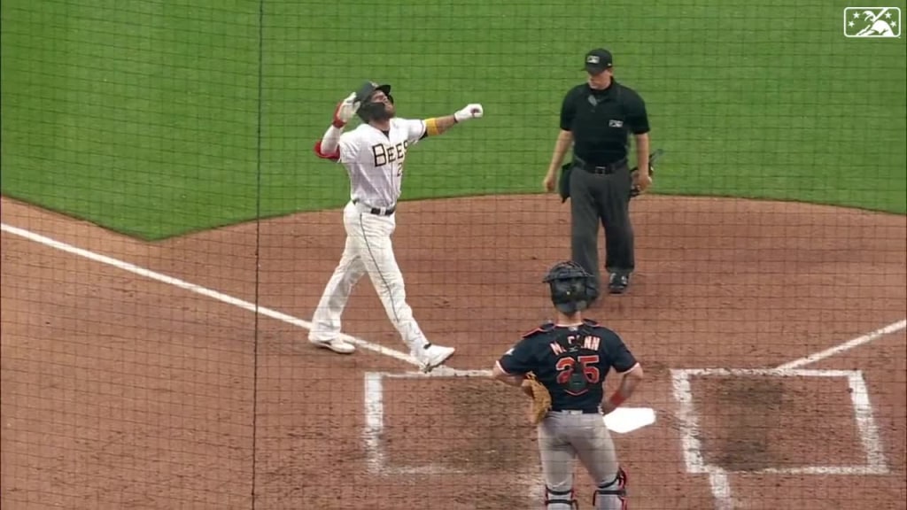 Trey Cabbage's two-homer game, 05/17/2023