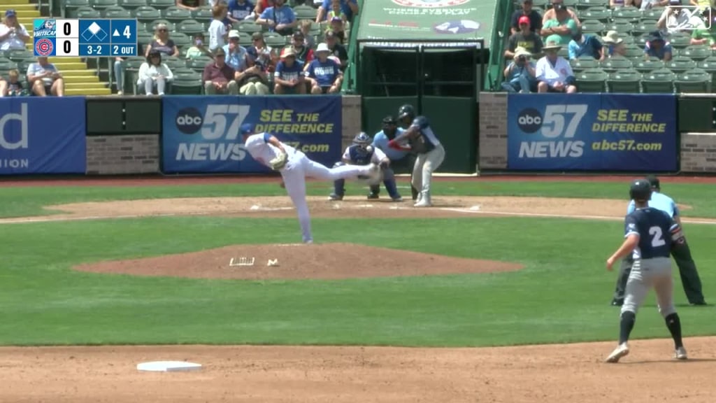 Brody McCullough s seven Ks 07 20 2023 Cubs