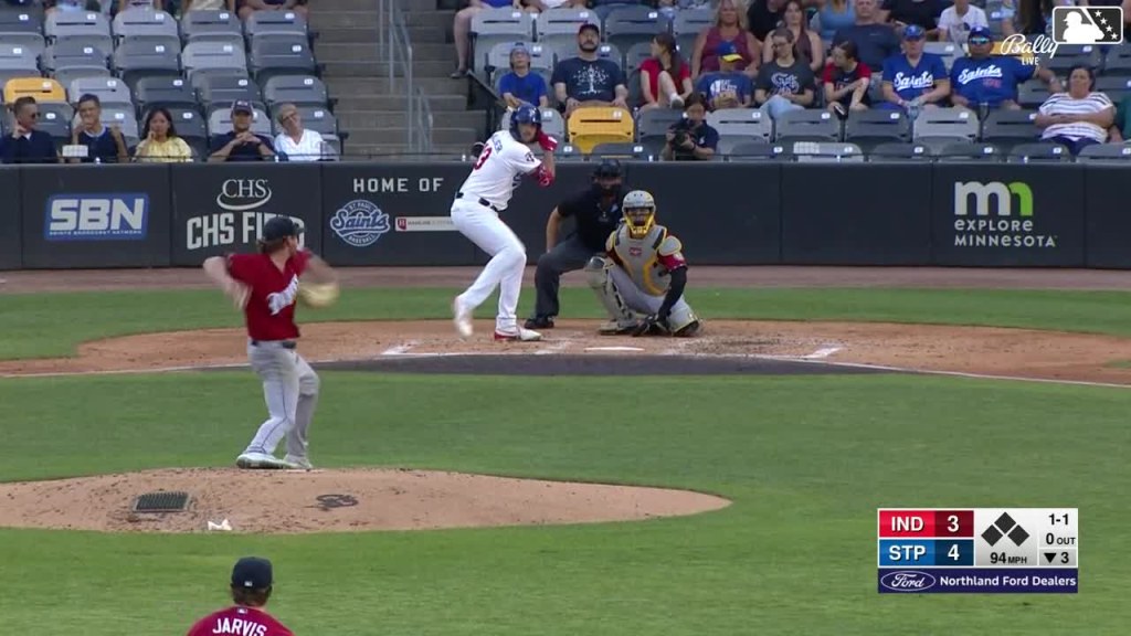 Matt Wallner homers (4) on a fly ball to right center field. | 06