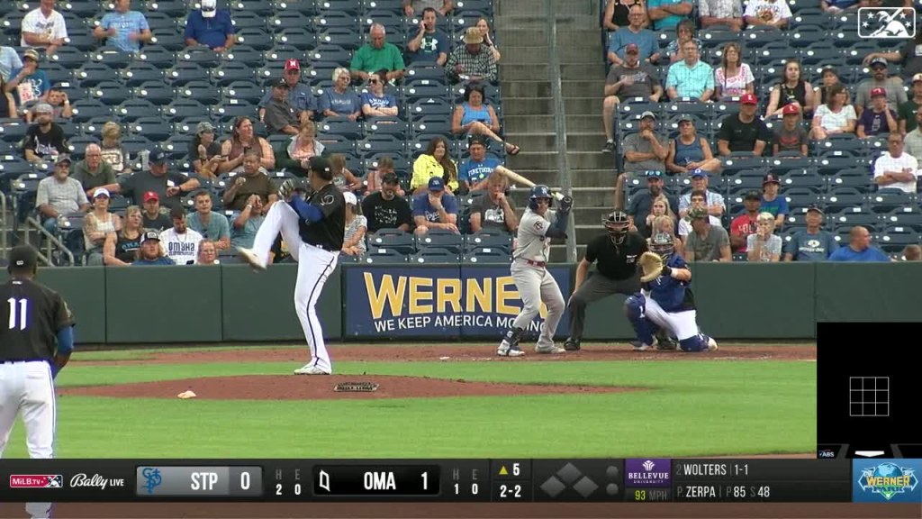 Kansas City Royals' Angel Zerpa plays during a baseball game