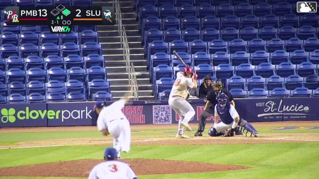 Jack Gurevitch homers (2) on a fly ball to right field. Ryan