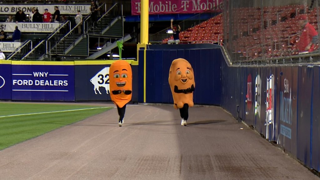 Bisons introduce new characters to mascot race