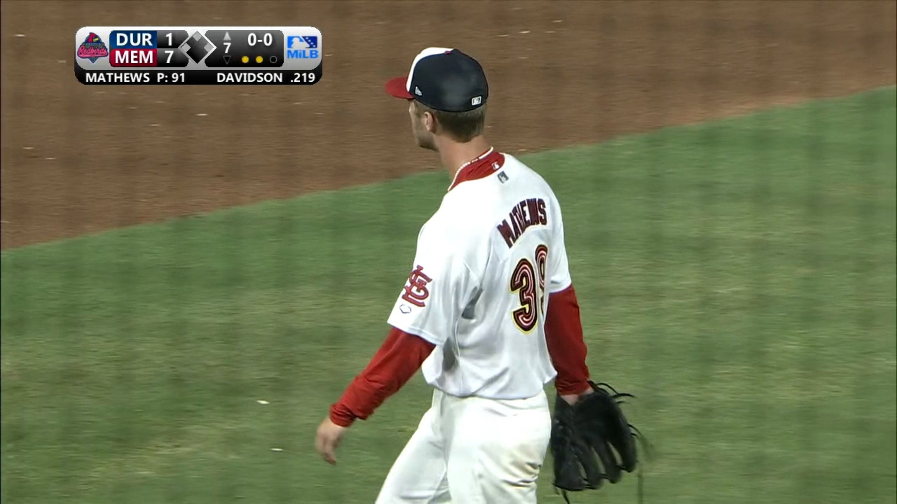 Quinn Mathews' season-high 10 strikeouts | 07/25/2026 | Redbirds