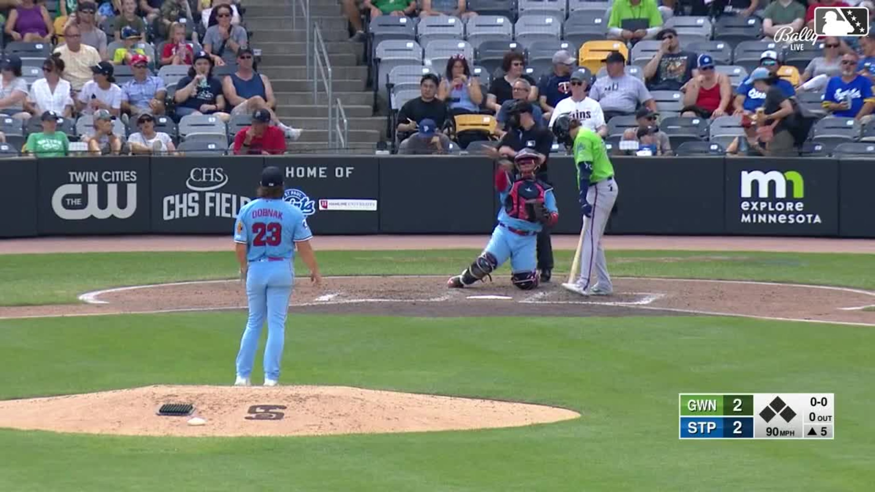 Drake Baldwin hits a 441-foot homer | 07/07/2024 | Stripers