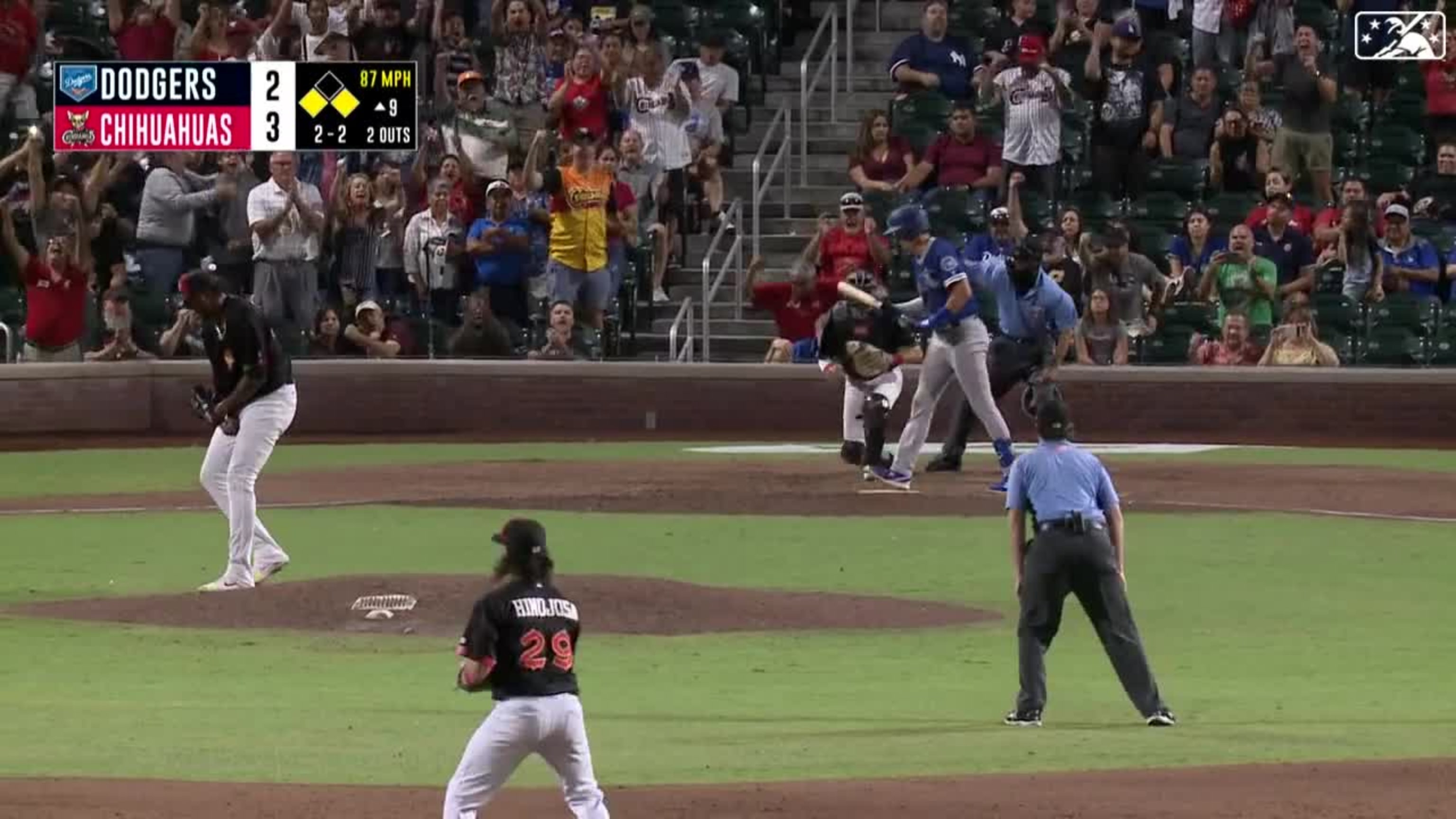 El Paso celebrates division title | 09/25/2022 | Dodgers