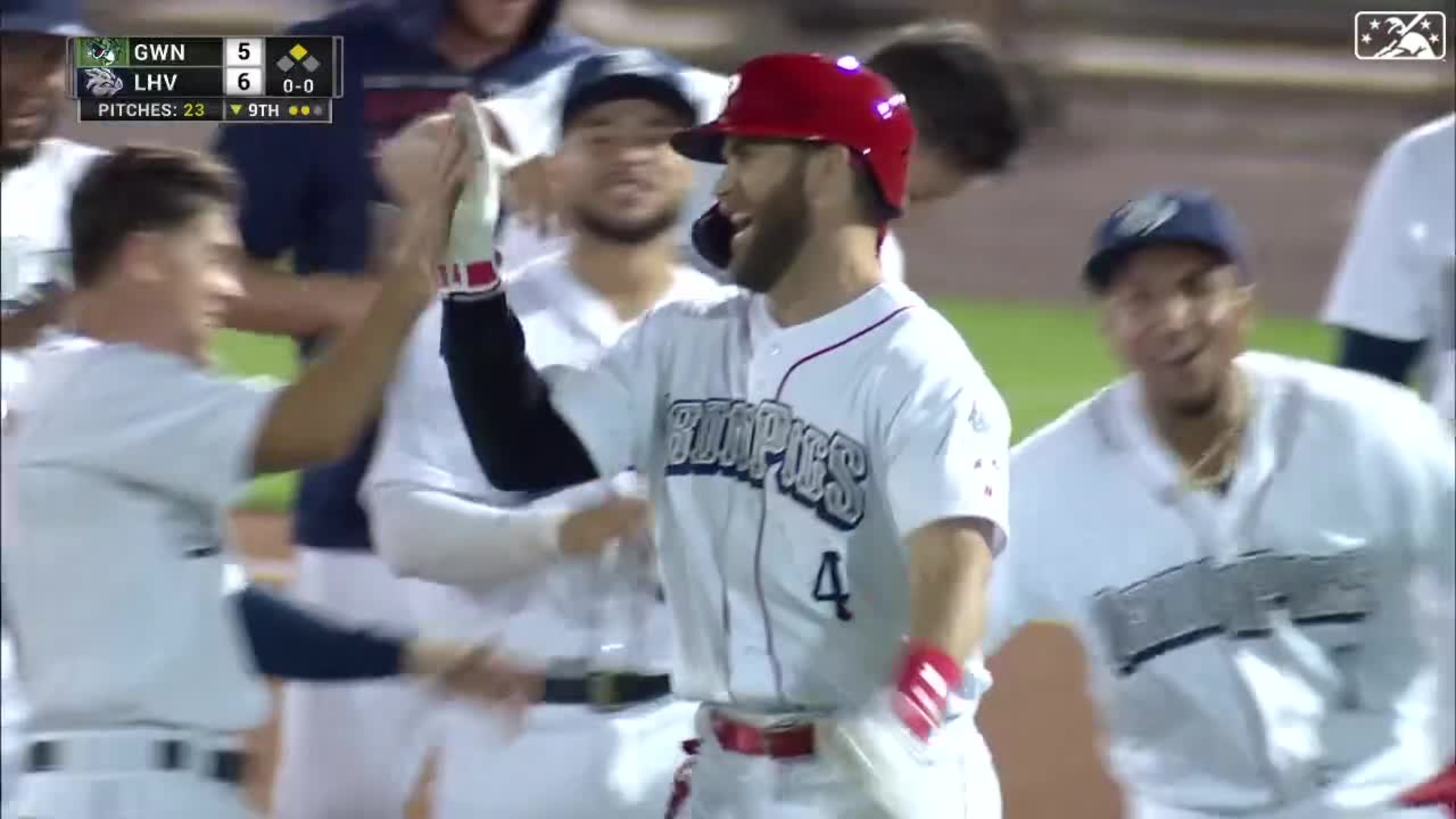 WATCH] Bryce Harper Homers in First At-Bat With the IronPigs