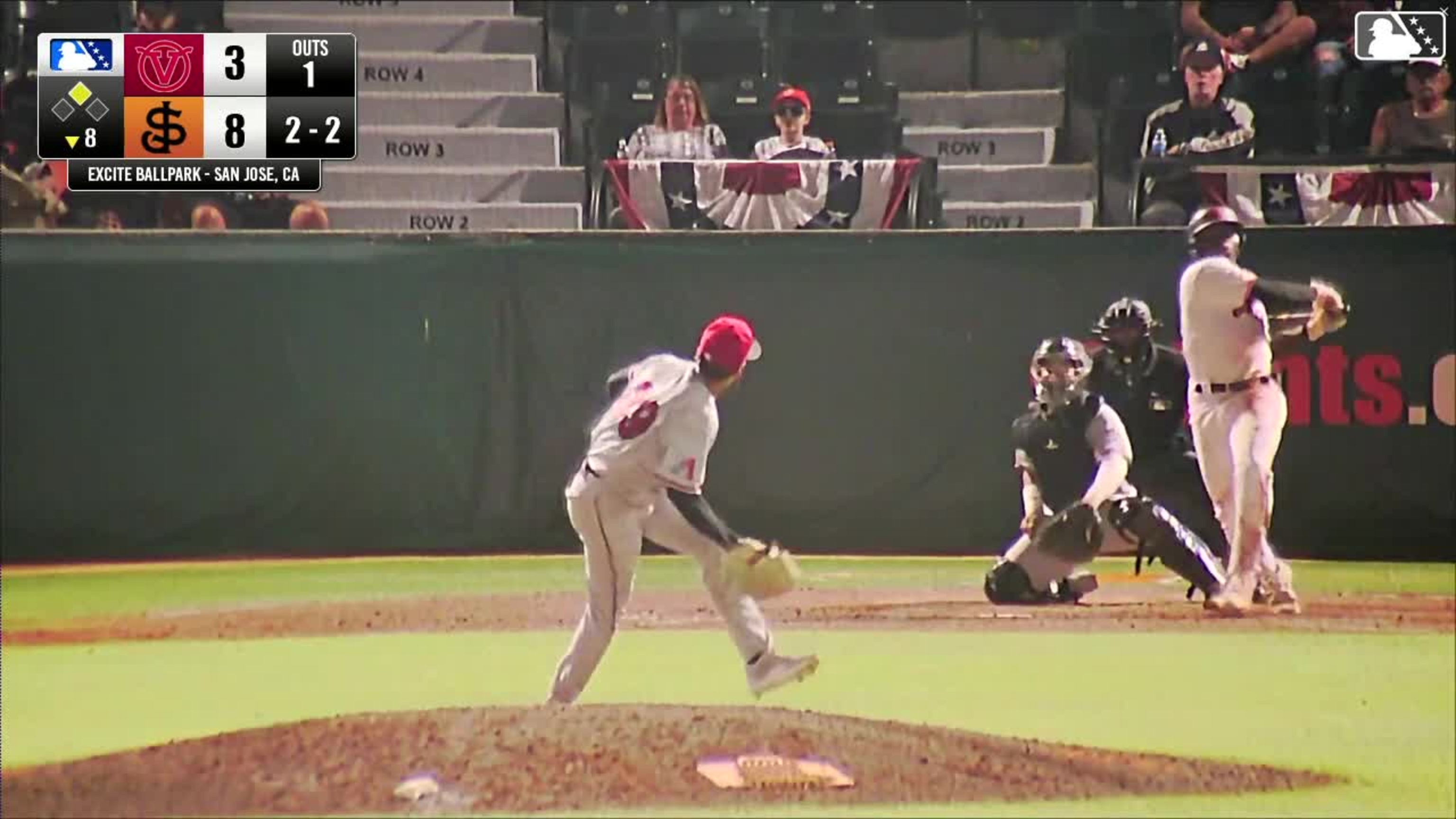 Dakota Jordan powers his first professional homer | 04/10/2025