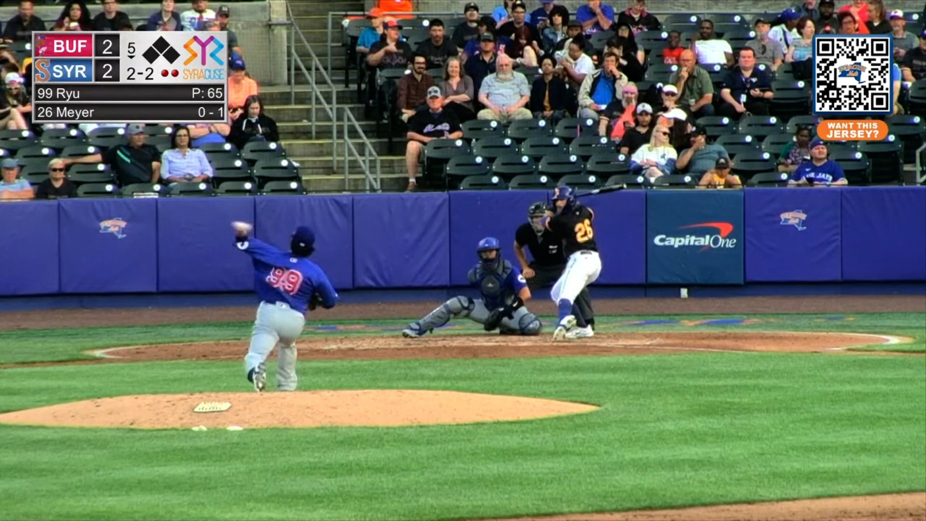 Watch Syracuse Mets at Worcester Red Sox: Stream MiLB live