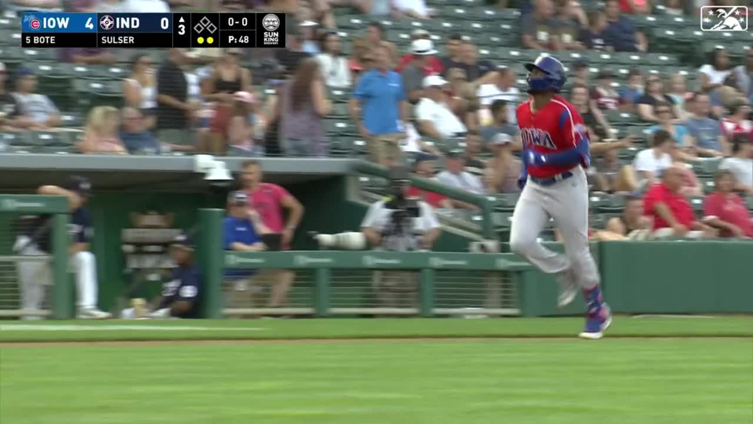 Pete Crow-Armstrong Just Hit a Walk-Off Home Run for the Iowa Cubs! -  Bleacher Nation