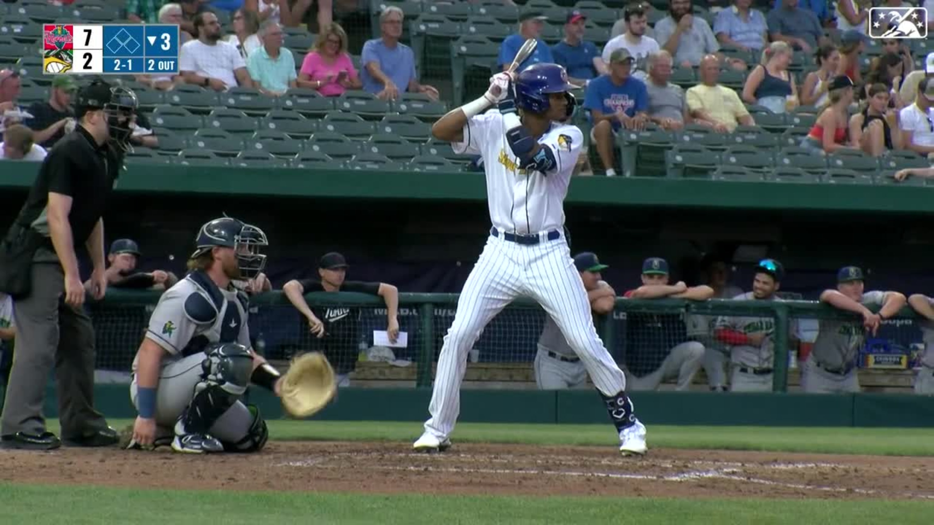 Yordanny Monegro's 8th strikeout, 08/25/2023