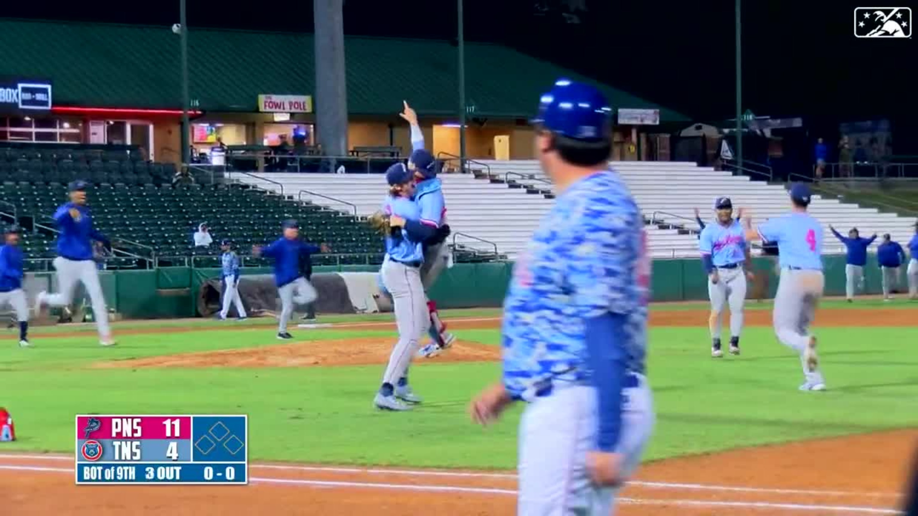 Minor League Baseball on X: With some late-inning heroics, the Pensacola Blue  Wahoos are your Southern League South Division first-half champions!   / X