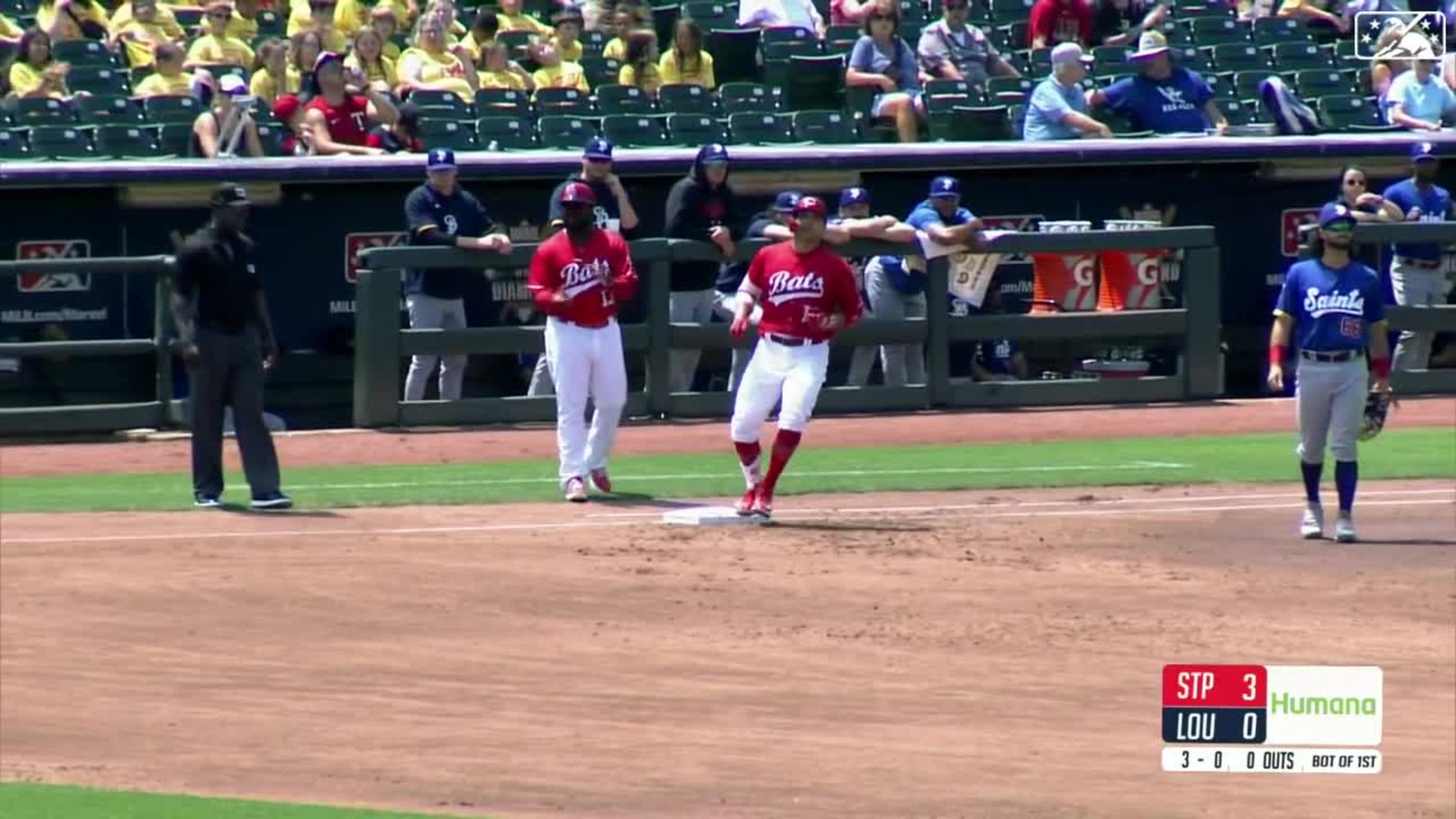 Reds' Joey Votto is playing with the Louisville Bats