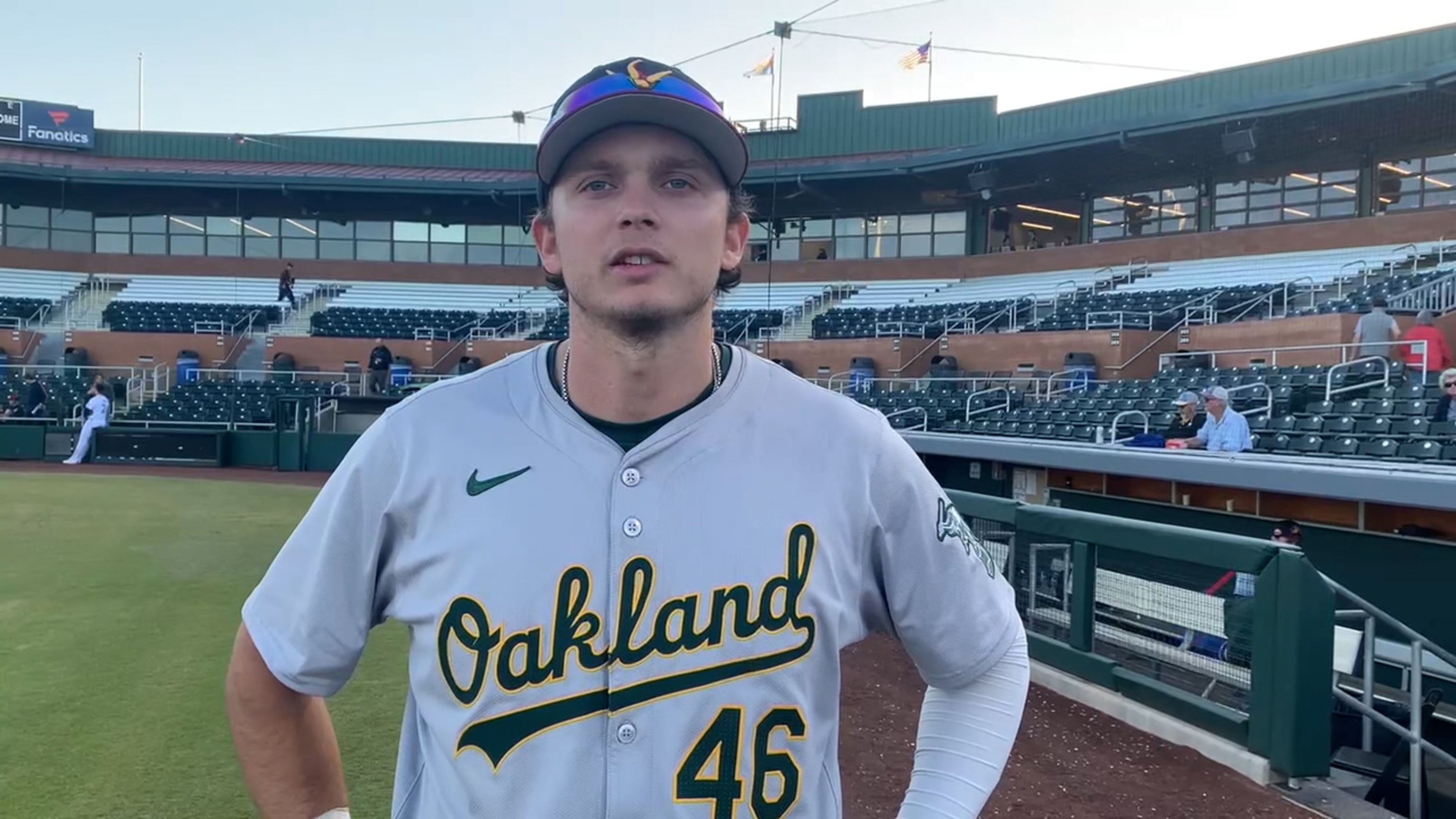 Athletics prospect Nick Kurtz makes first foray into outfield in Fall  League | MiLB.com