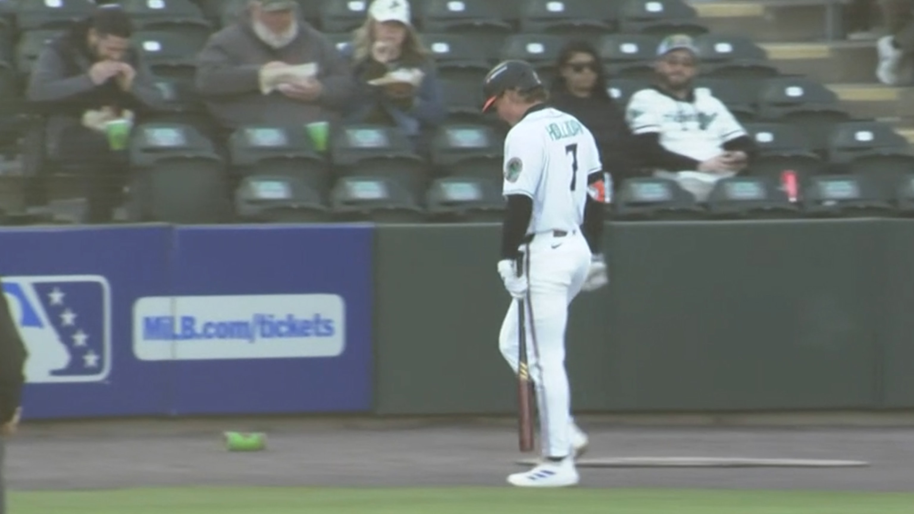 Jackson Holliday exits during rehab outing | 04/22/2026 | Tides
