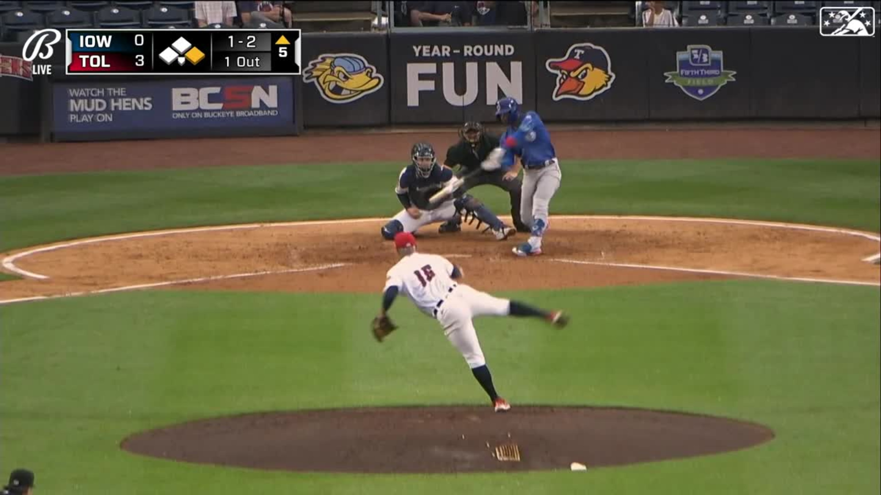 Luis Vazquez's two-run homer, 09/02/2023