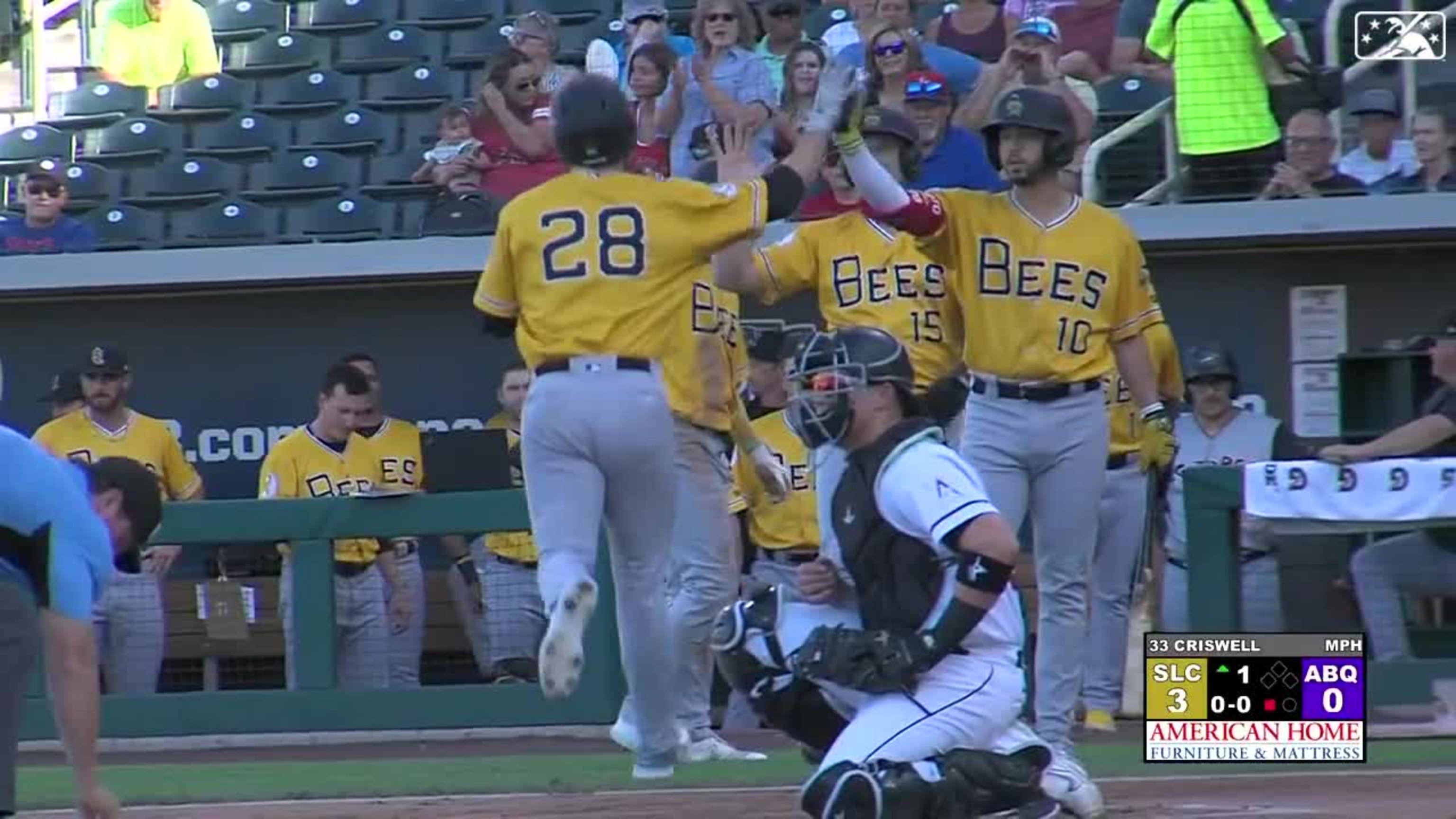 Salt Lake Bees Second Homestand Begins Tuesday