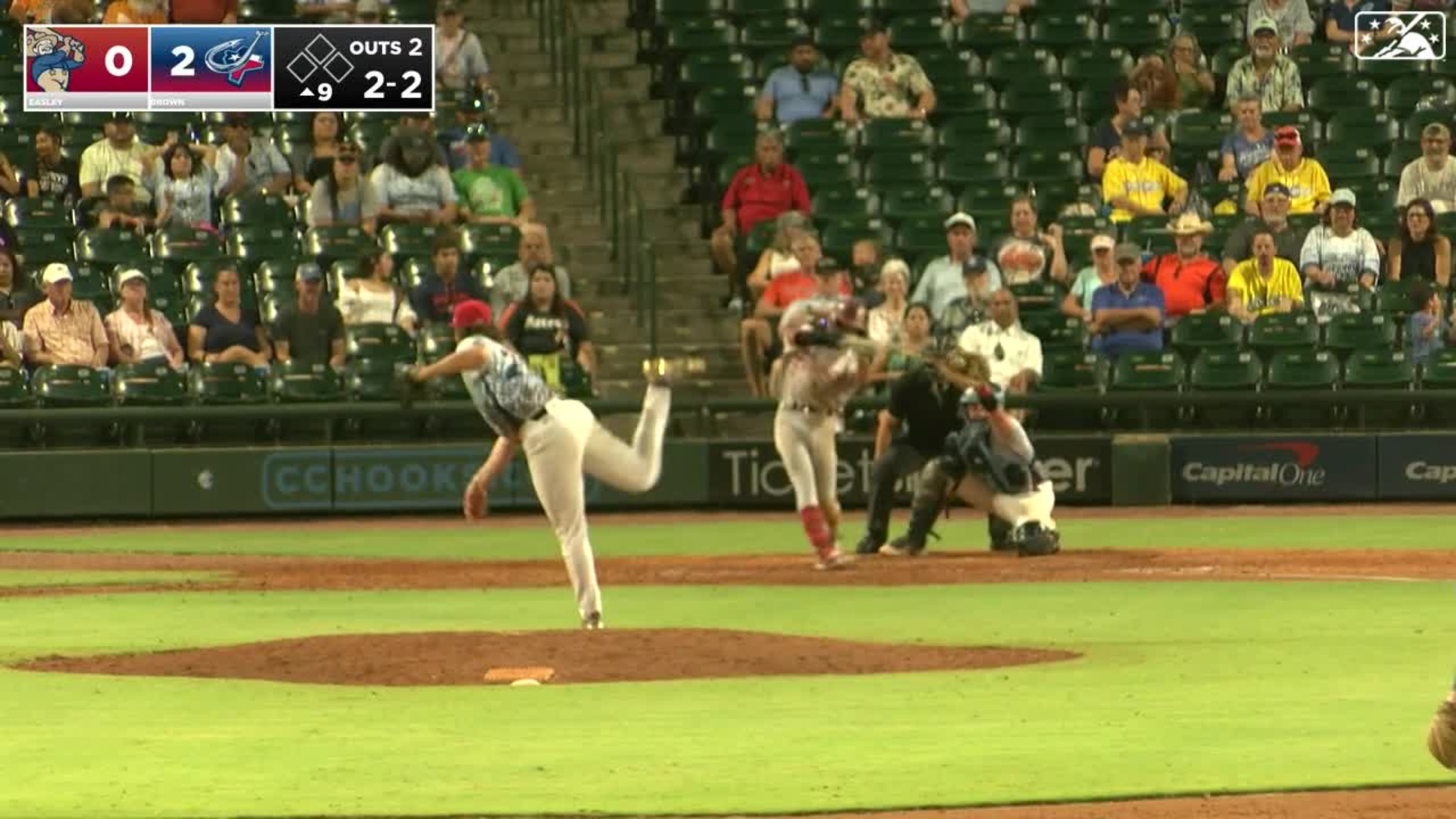 Aaron Brown's 5th strikeout, 08/13/2023