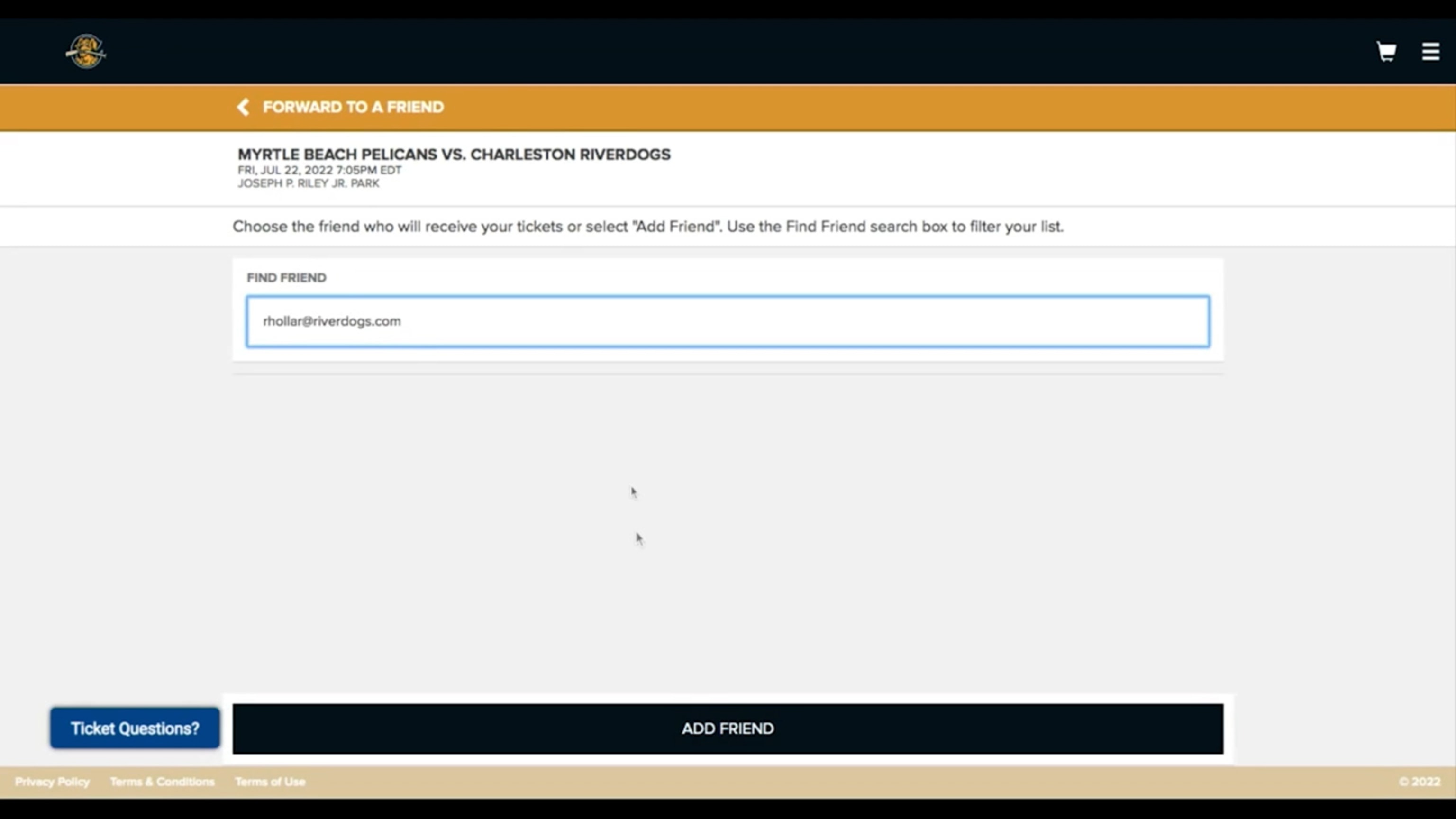Forwarding Tickets