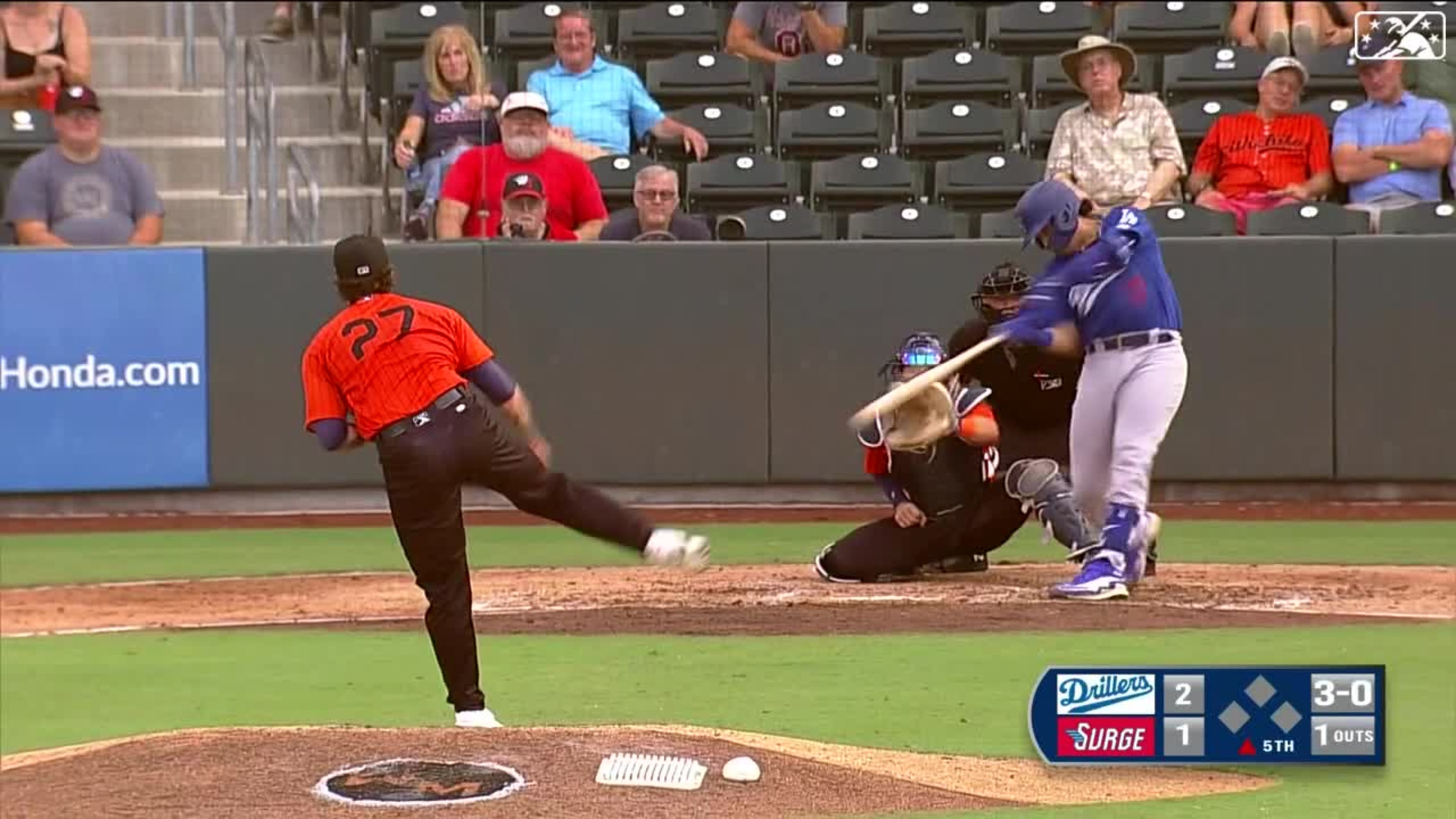 MILB) Diego Cartaya Launches a Solo Home Run!