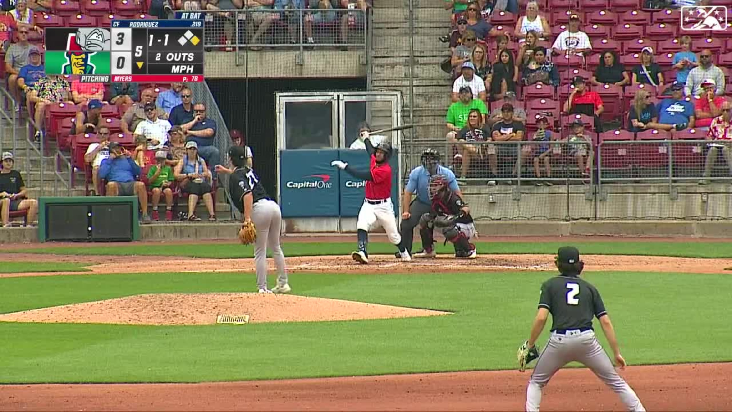 2023 Cedar Rapids Kernels (Class A-Minnesota Twins) Emmanuel Rodriguez