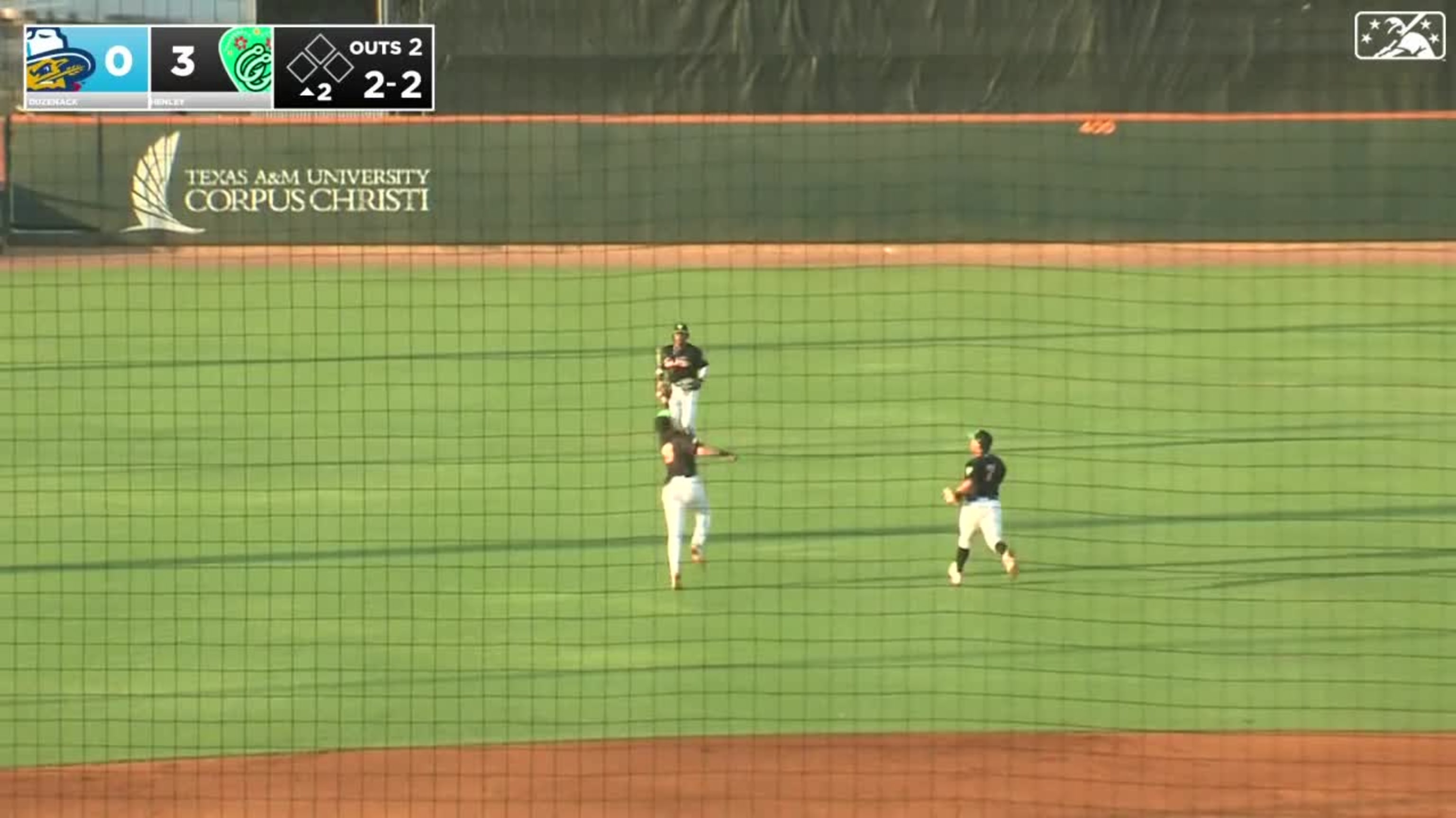 Chad Stevens' nice sliding catch, 06/24/2023