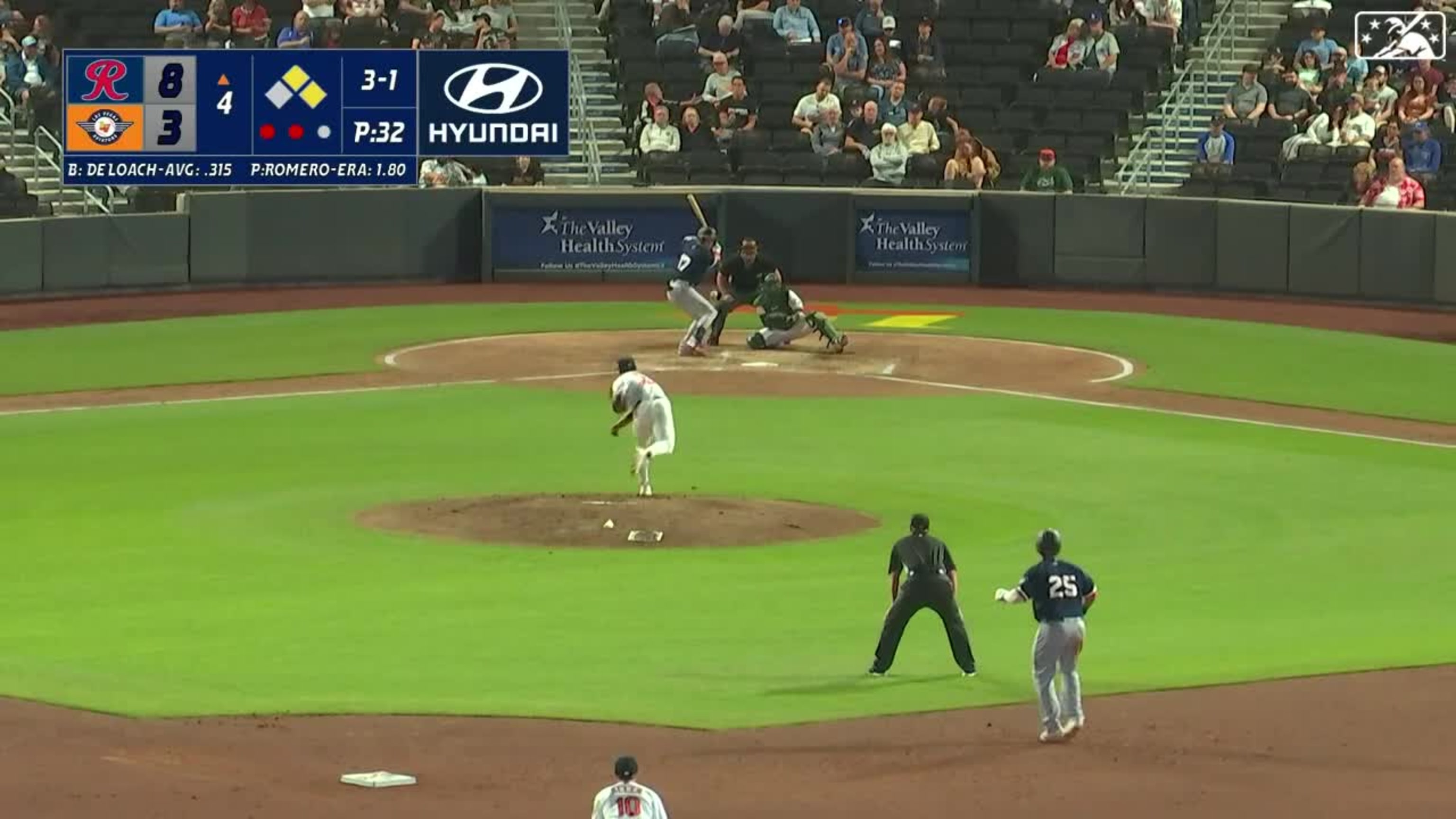 Zach DeLoach's homer, 09/01/2023