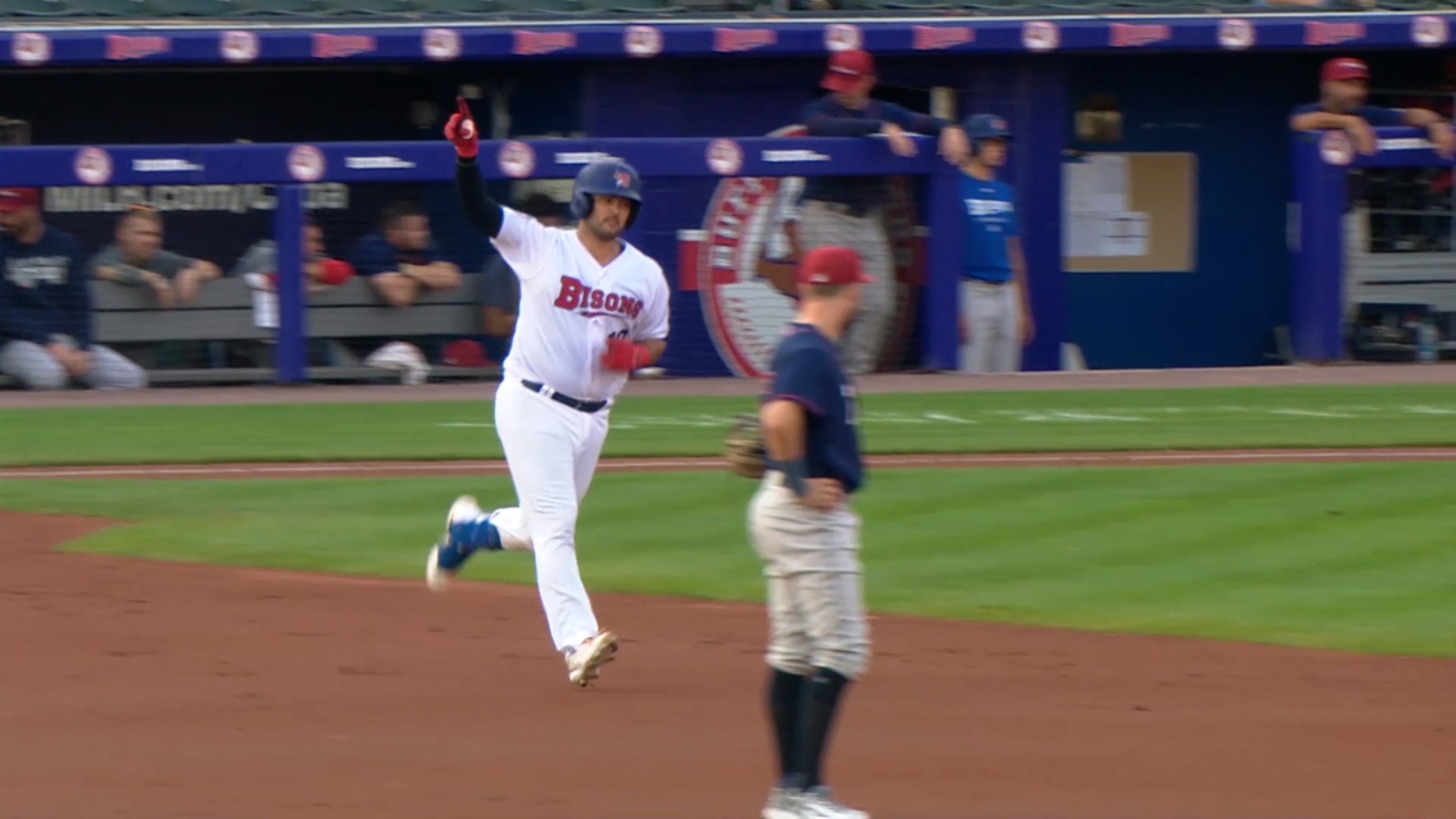 Syracuse Mets vs Buffalo Bison on National Hot Dog Day 