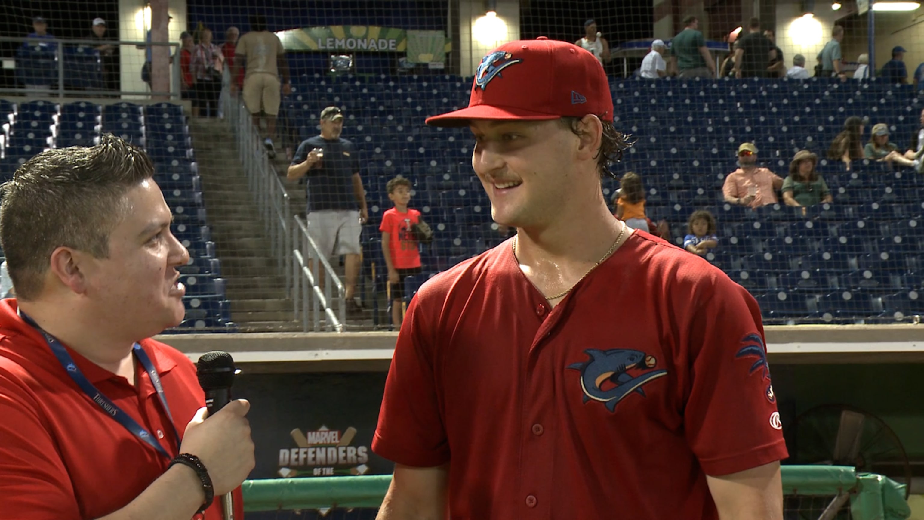 Caleb Ricketts postgame interview | 04/26/2023 | Threshers