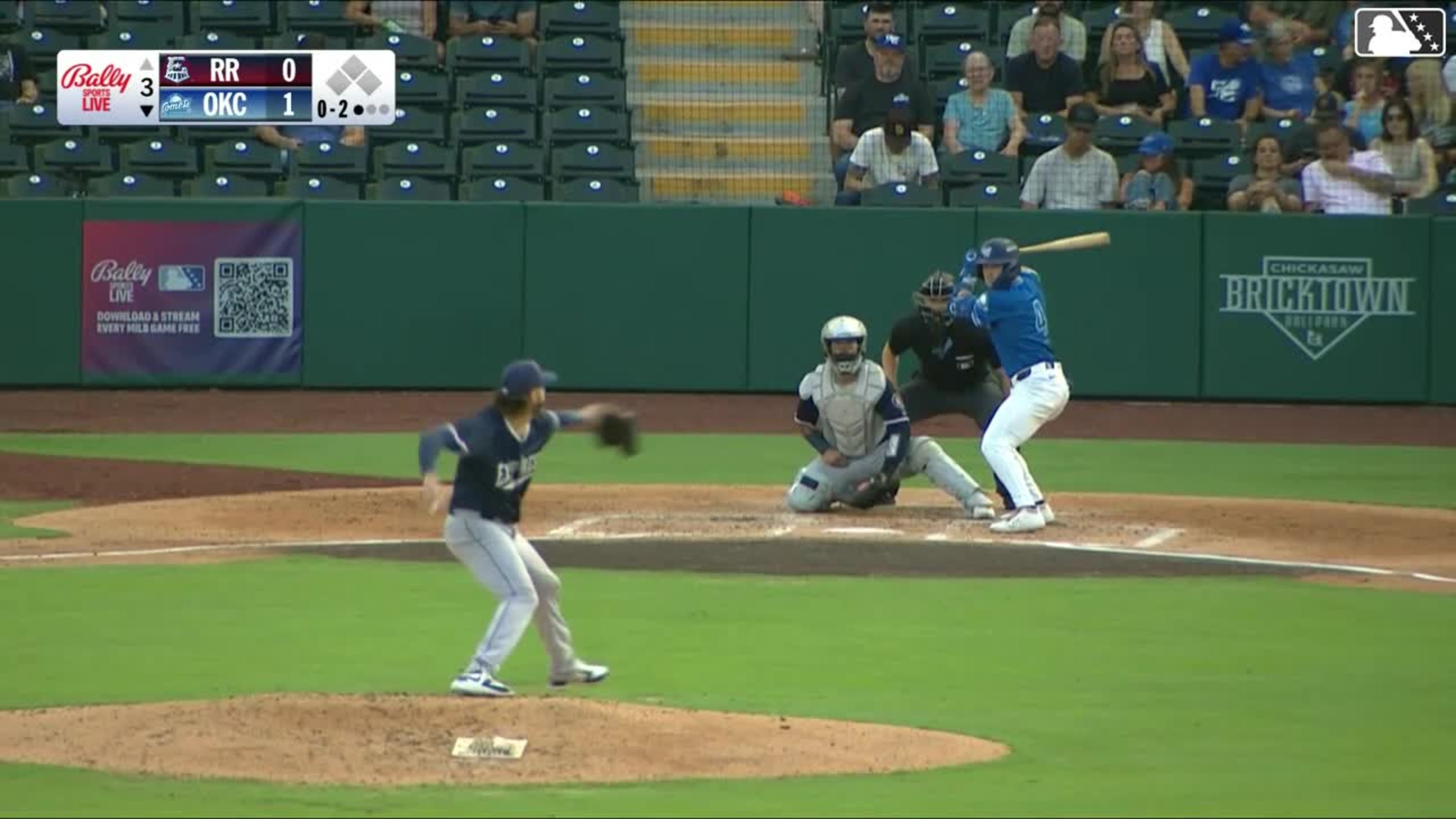 Zach Ehrhard homers (5) on a fly ball to left field. | 06/05/2026