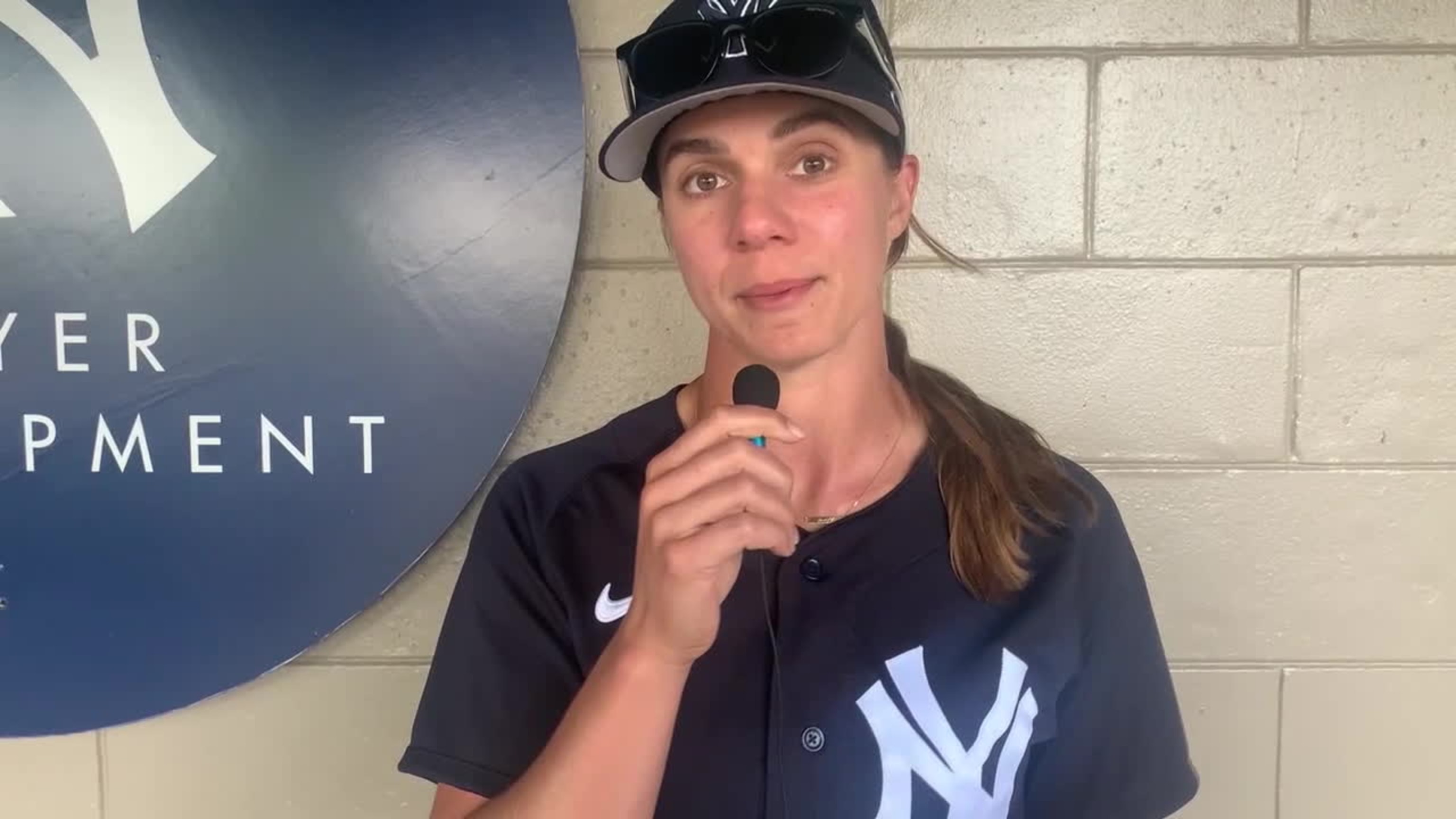 First female Yankees hitting coach describes her long journey to