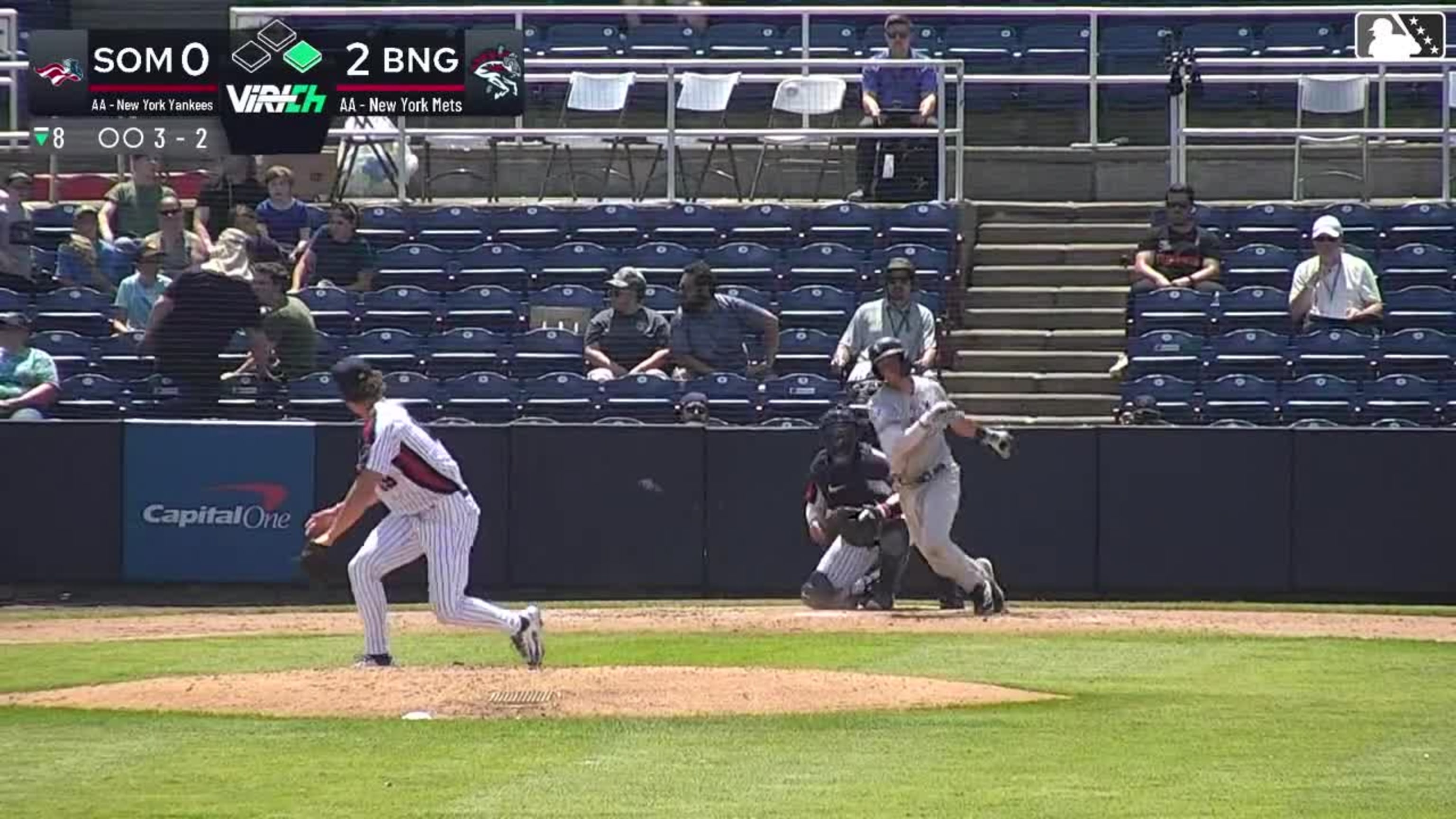 George Lombard Jr. ends Binghamton's no-hitter