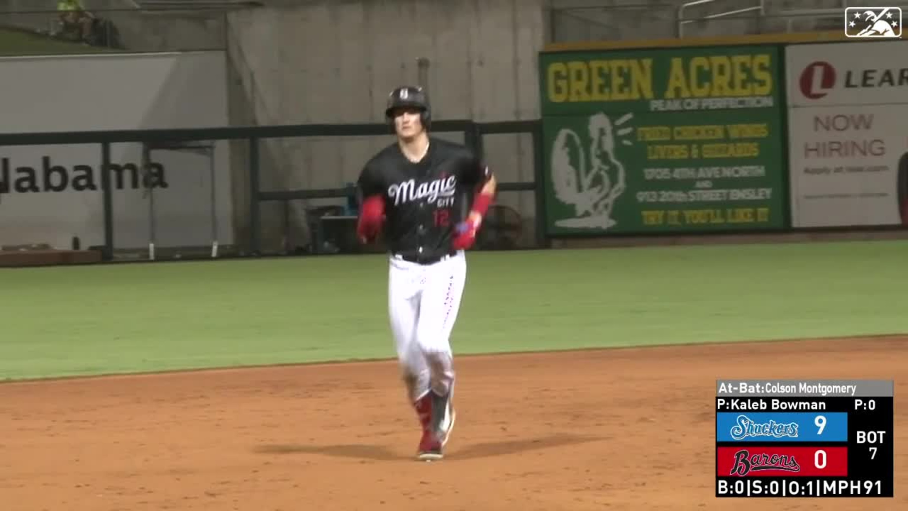 Jared Young's solo home run, 09/09/2023