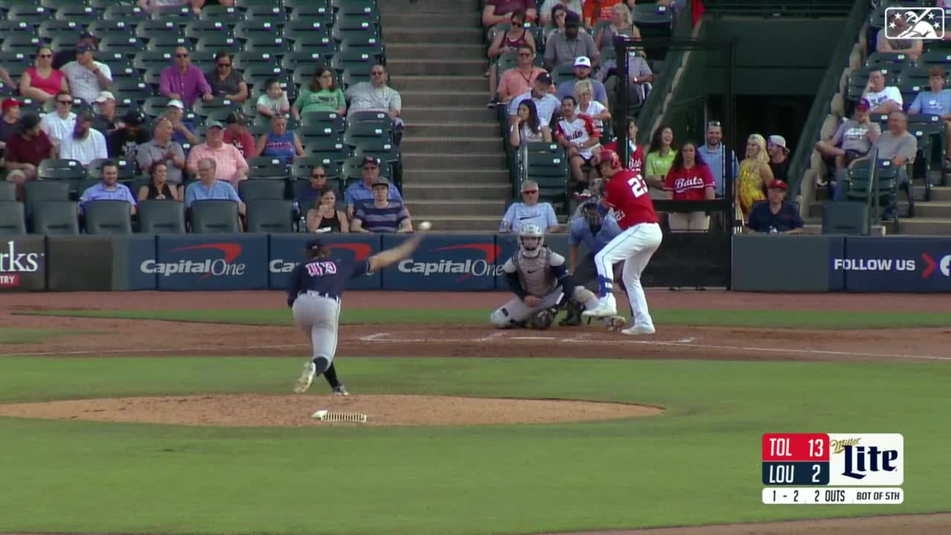 Karson Milbrandt's 5th strikeout, 08/27/2023