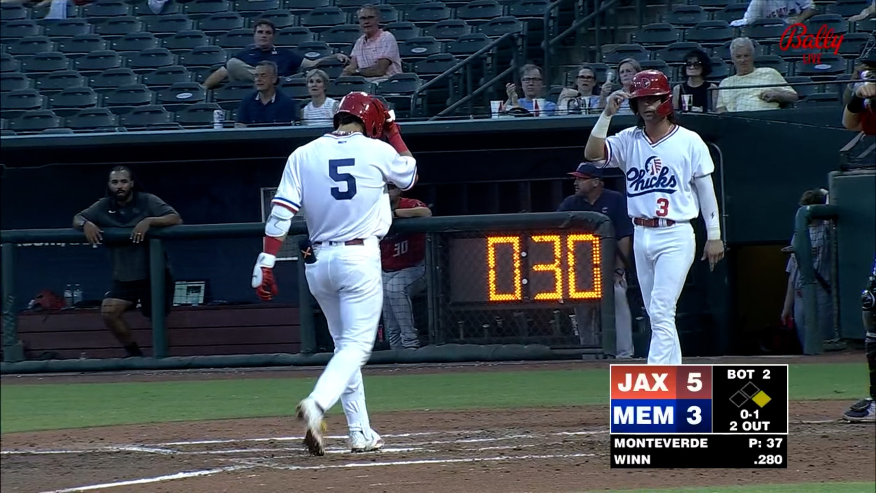 Masyn Winn's three-run dinger, 07/15/2023