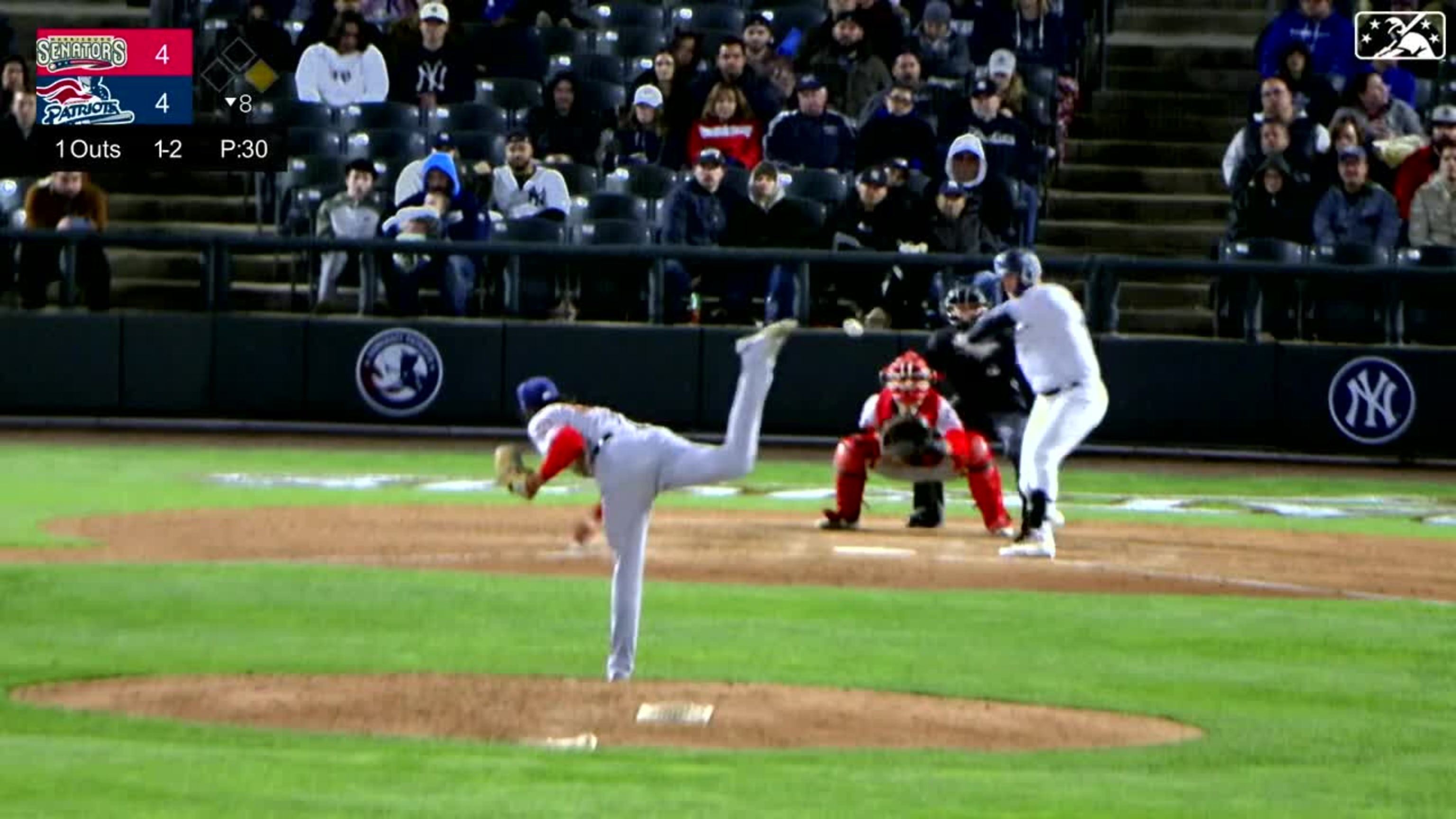 Hardman's first Double-A home run, 04/08/2023