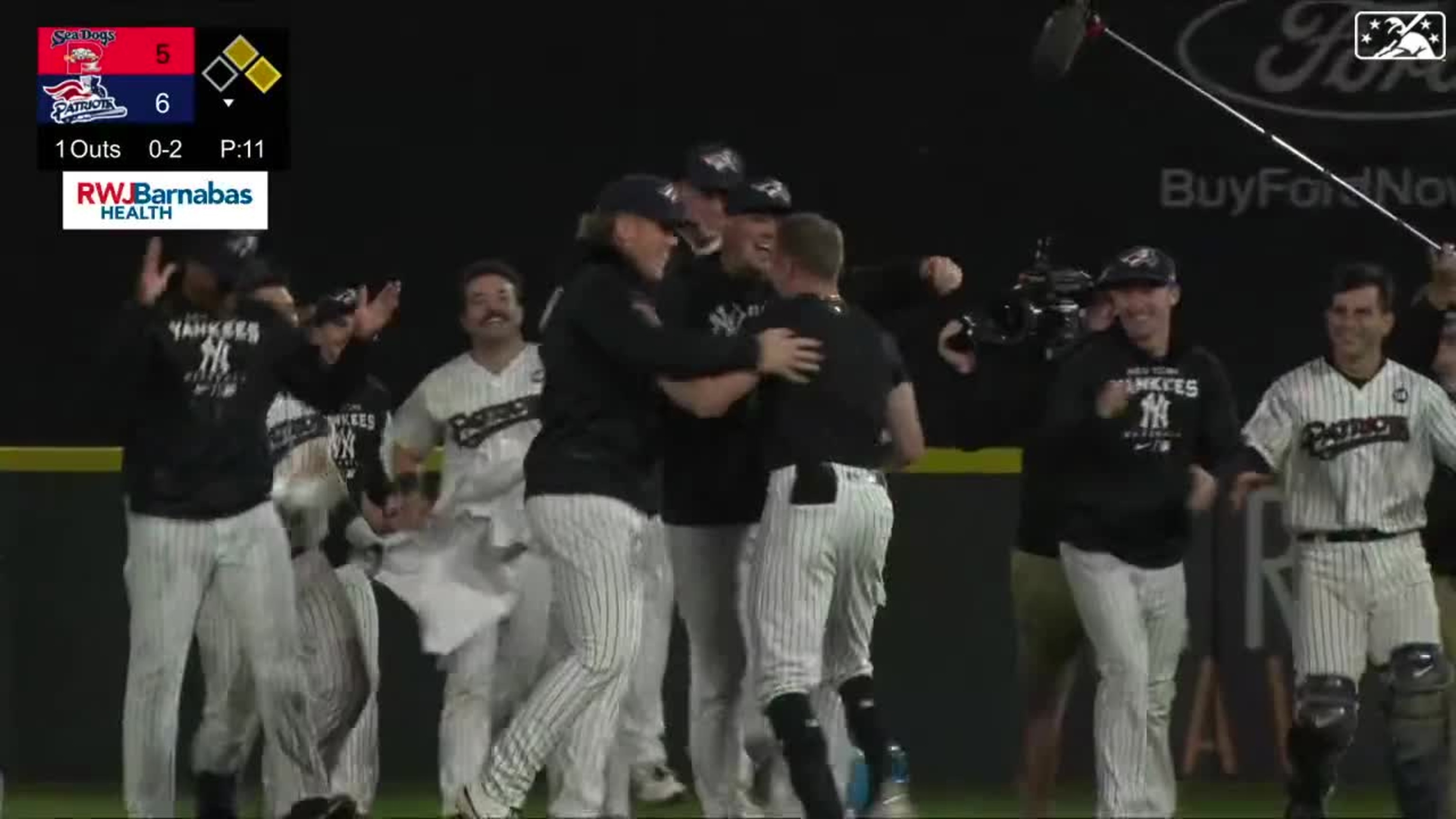 Bulls Clinch Triple-A East League Title With 8-6 Win