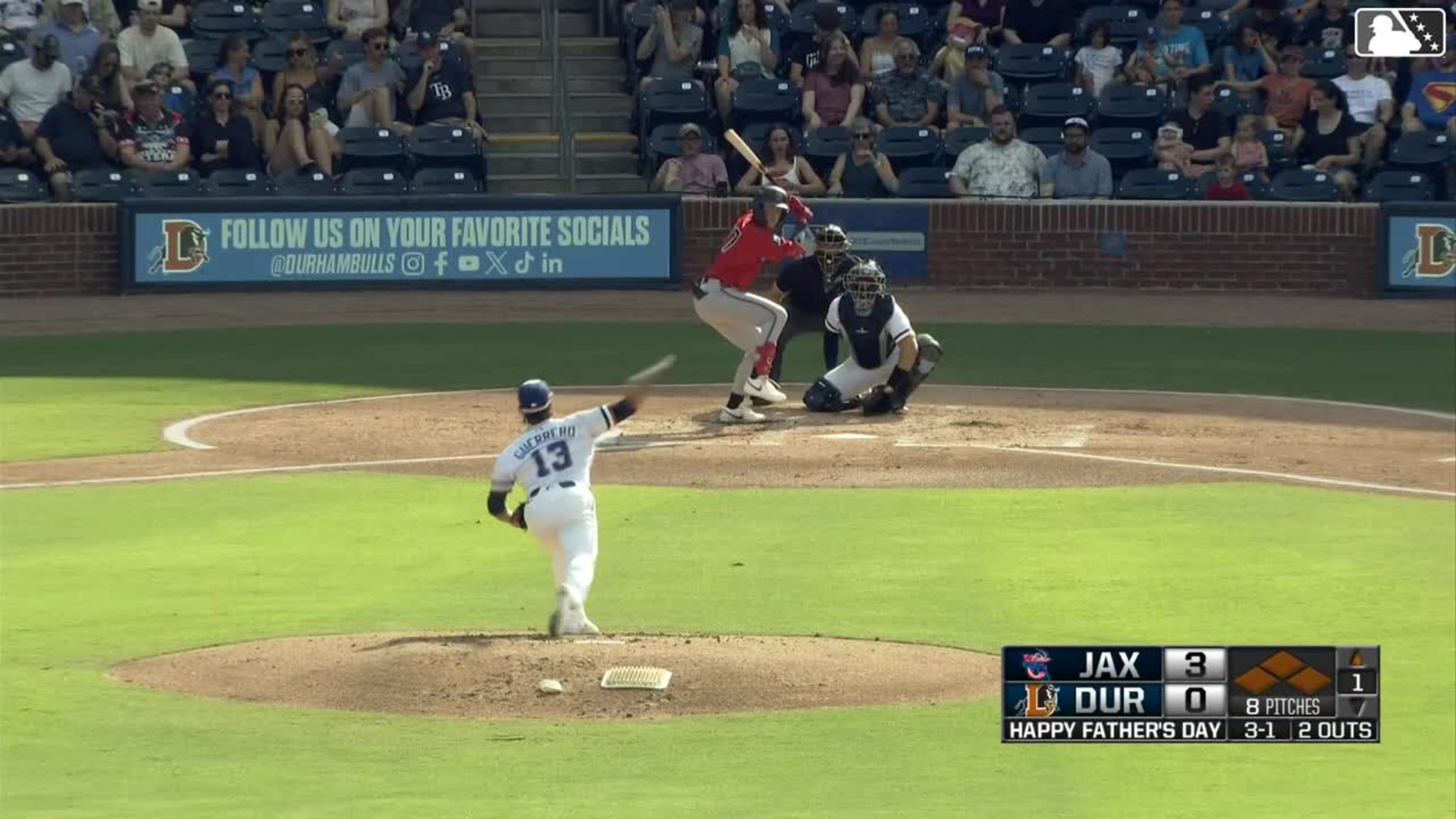 Ethan O'Donnell hits a grand slam (3) to right field. Agustín