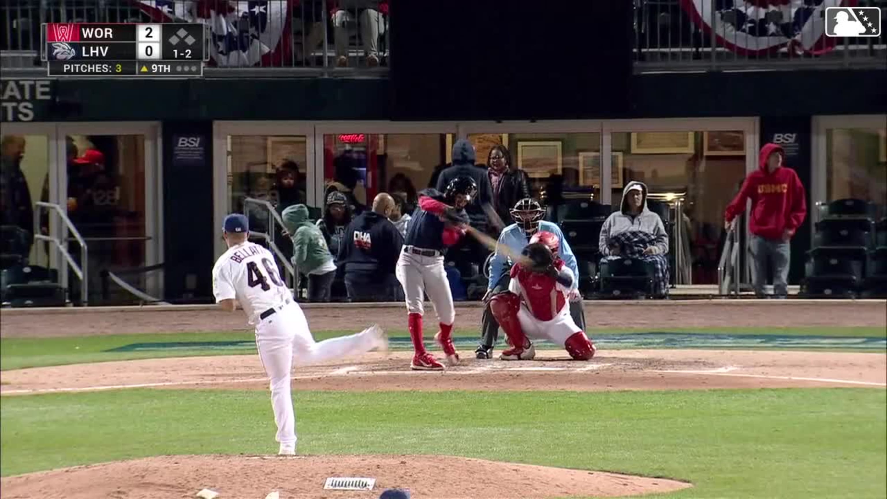 David Hamilton connects for a solo home run 03 30 2024 Red Sox 