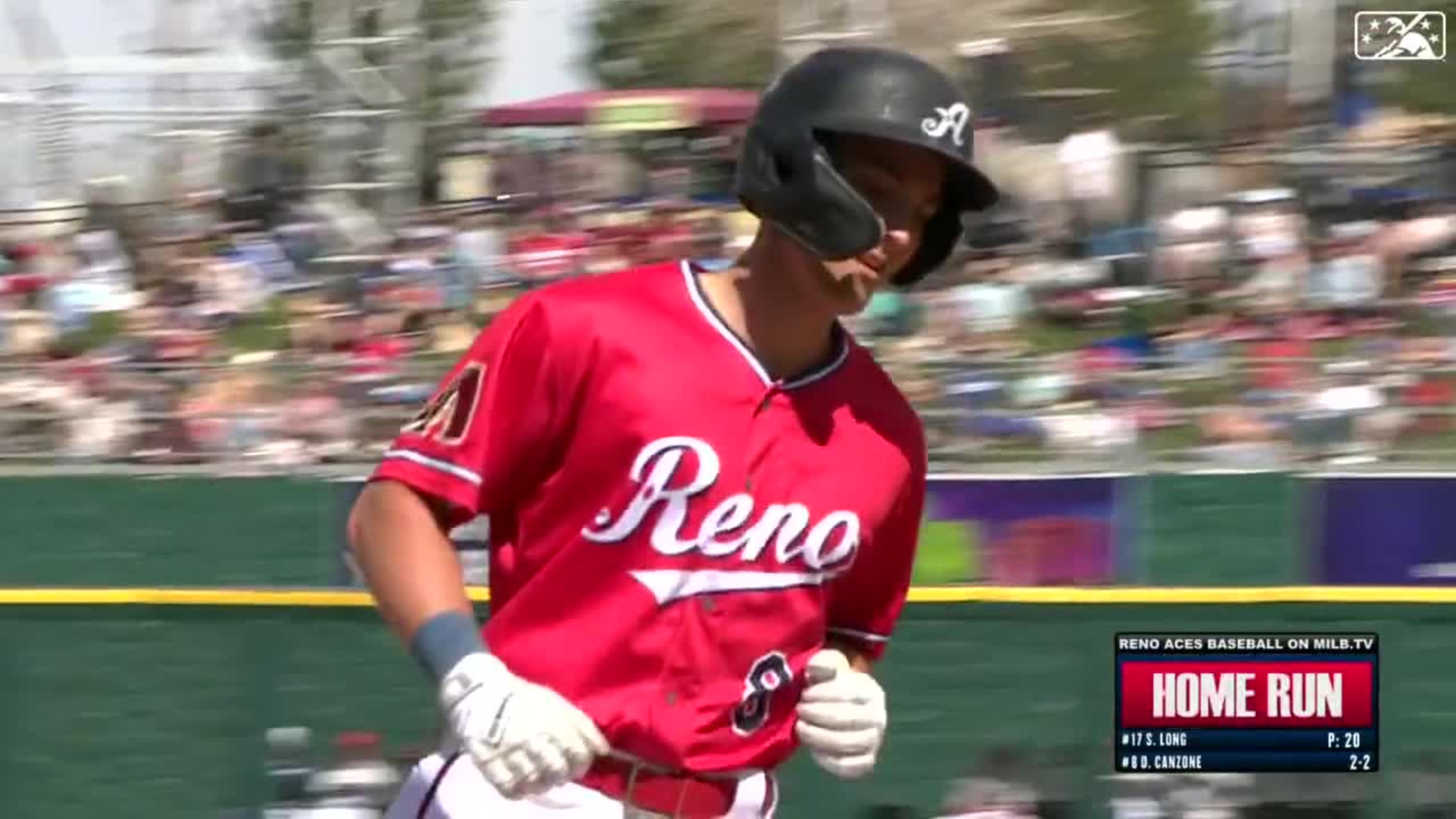 Canzone's 2nd home run of the day, 04/16/2023