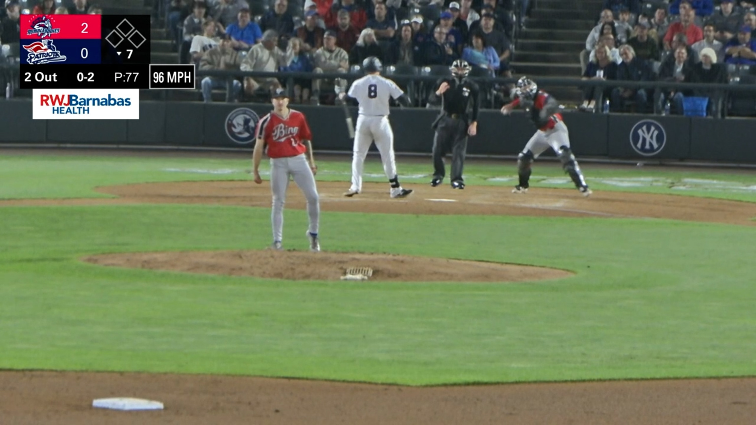 Somerset Patriots Baseball - Yankees No. 12 prospect RHP Yoendrys