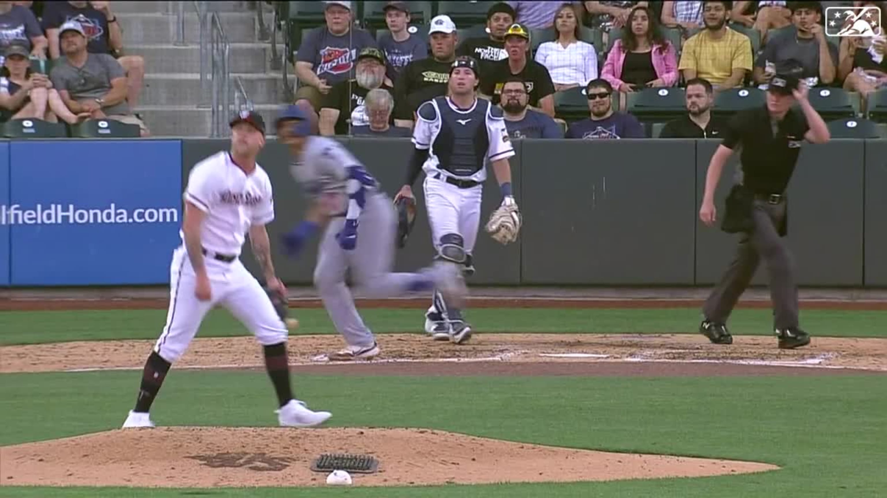 MILB) Diego Cartaya Launches a Solo Home Run!