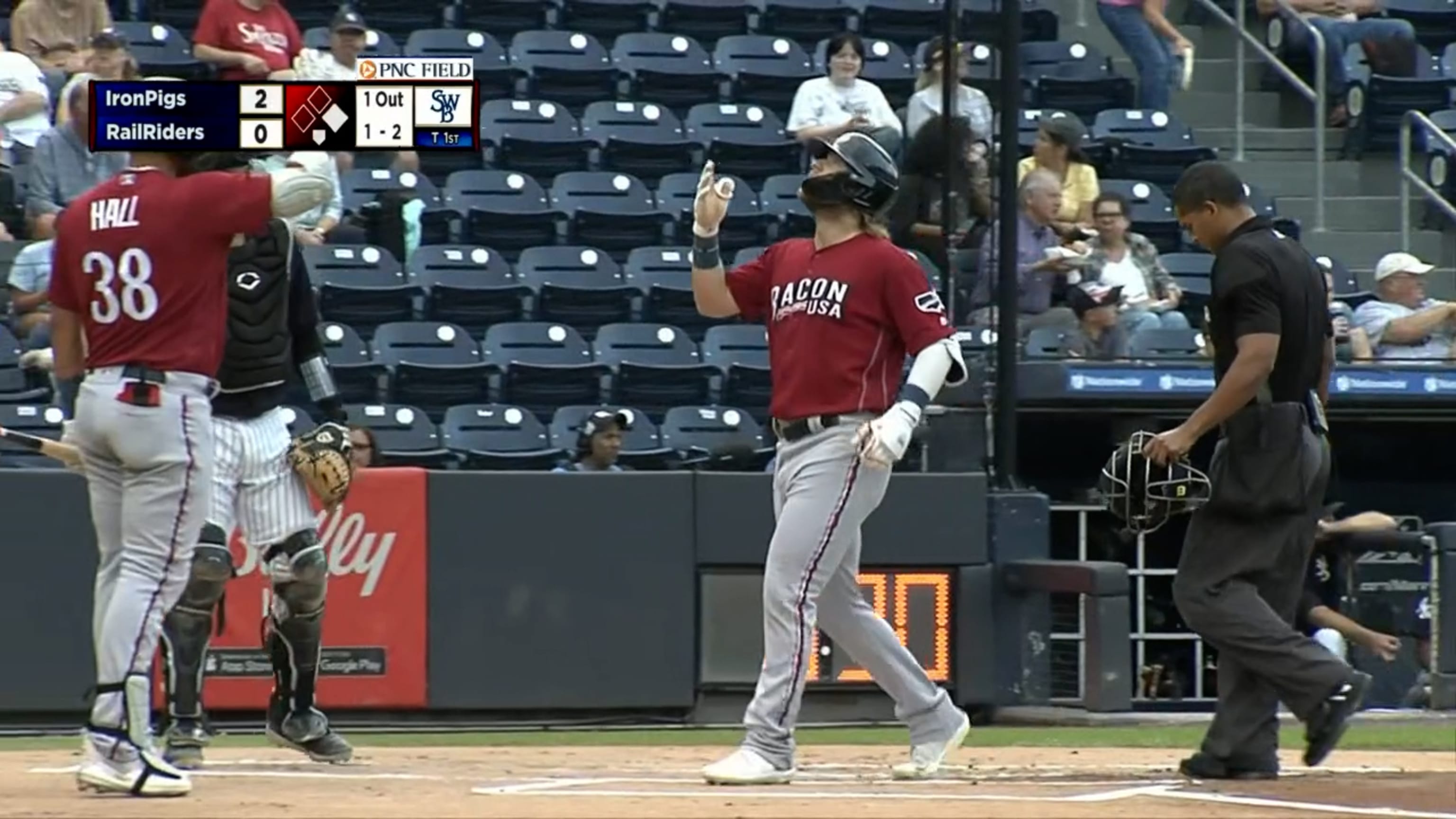 Marco Luciano swats a homer 