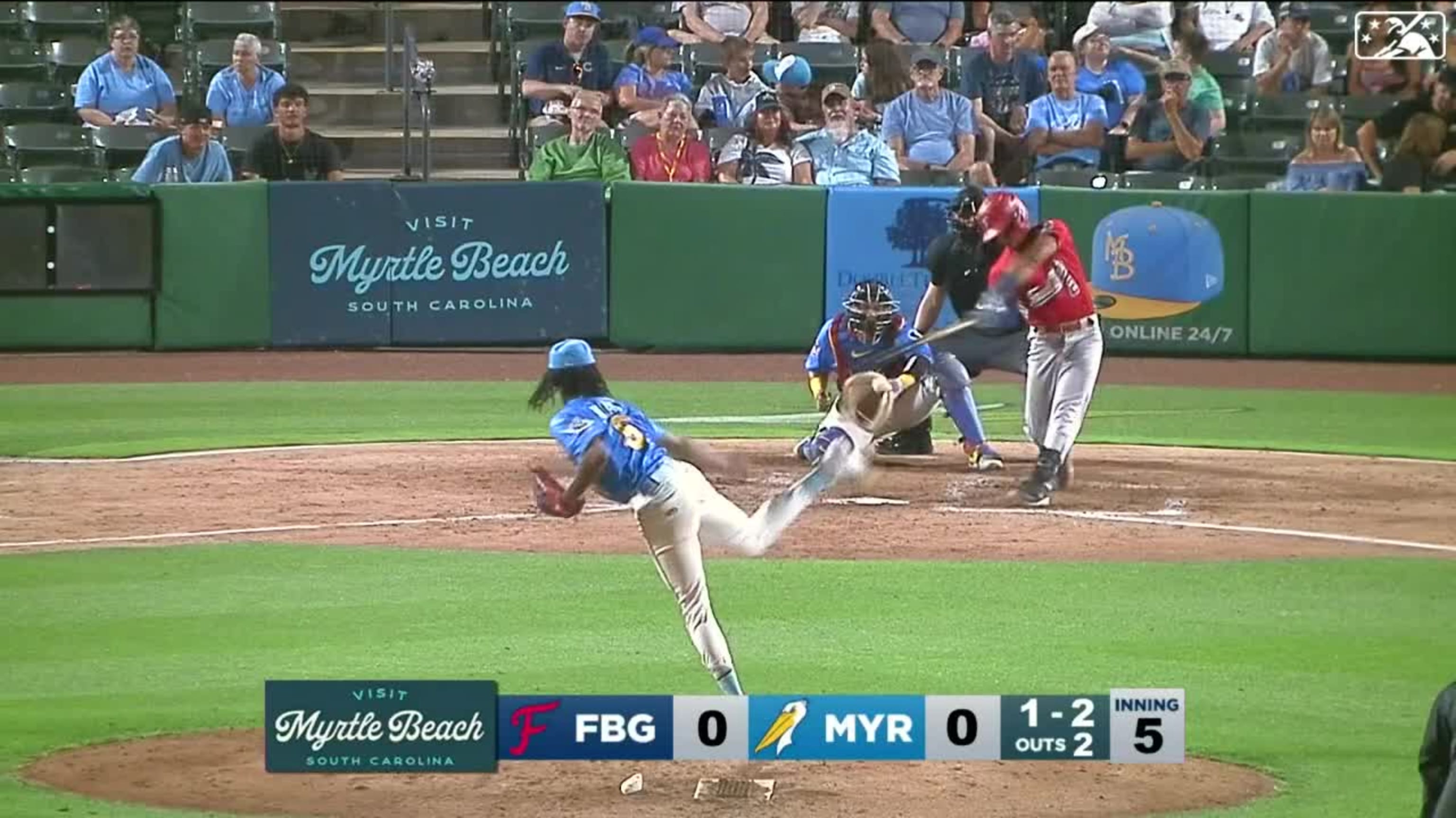Arias gets his tenth strikeout 06/15/2023 Pelicans