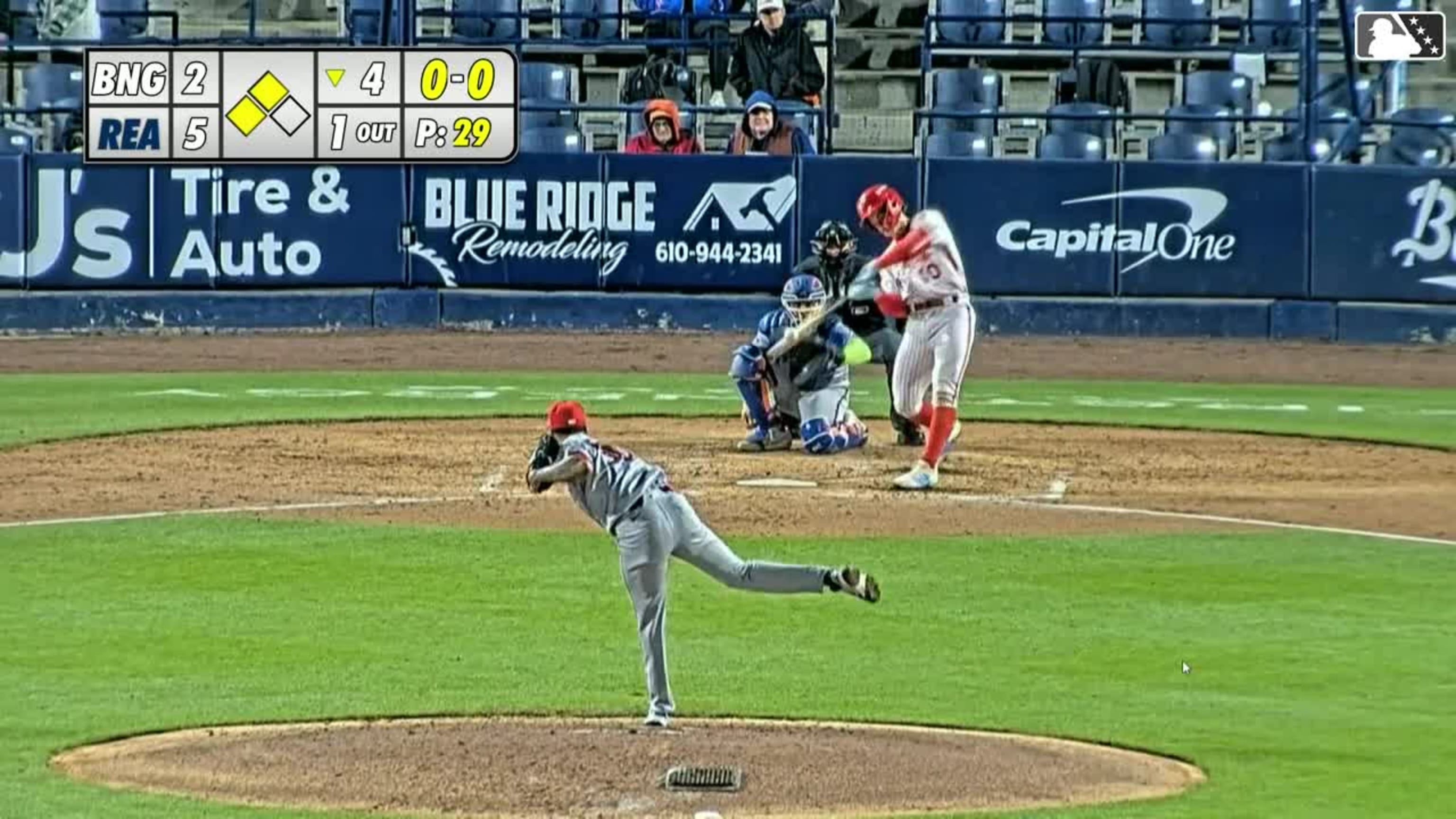 Aidan Miller's two-run home run