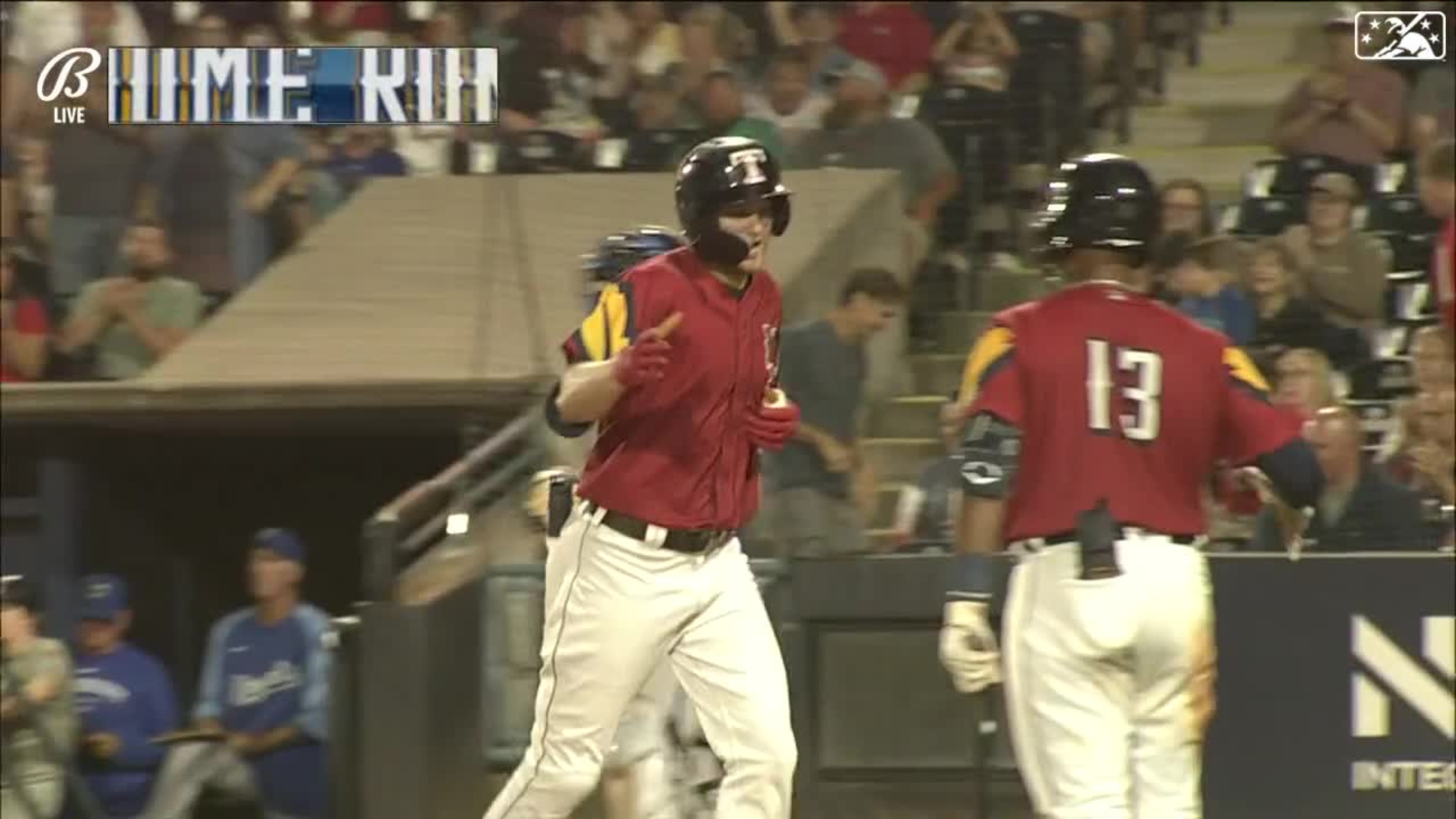 Parker Meadows solo home run 08/20/2023 Mud Hens