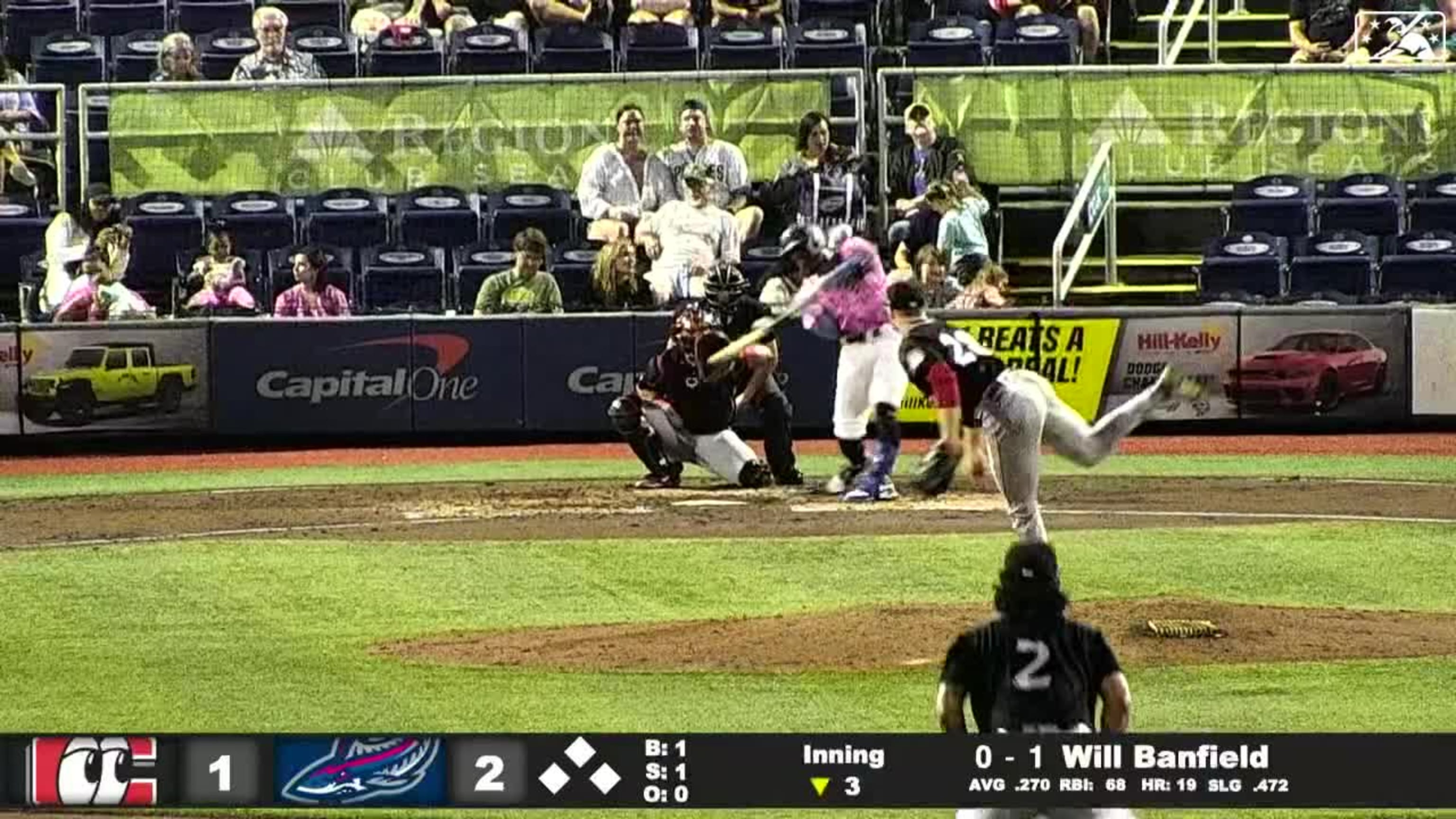 Miguel Vargas' RBI triple, 04/09/2023